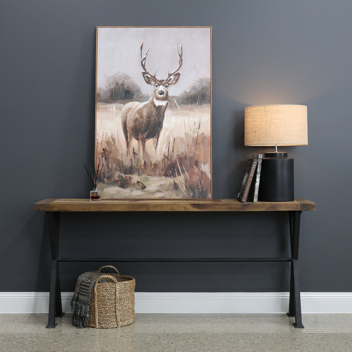 Deer Boundary Canvas