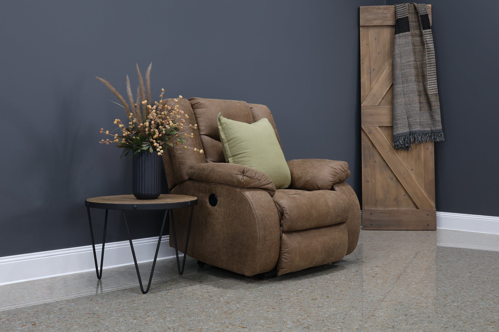 Werribee Electric Recliner - Tan
