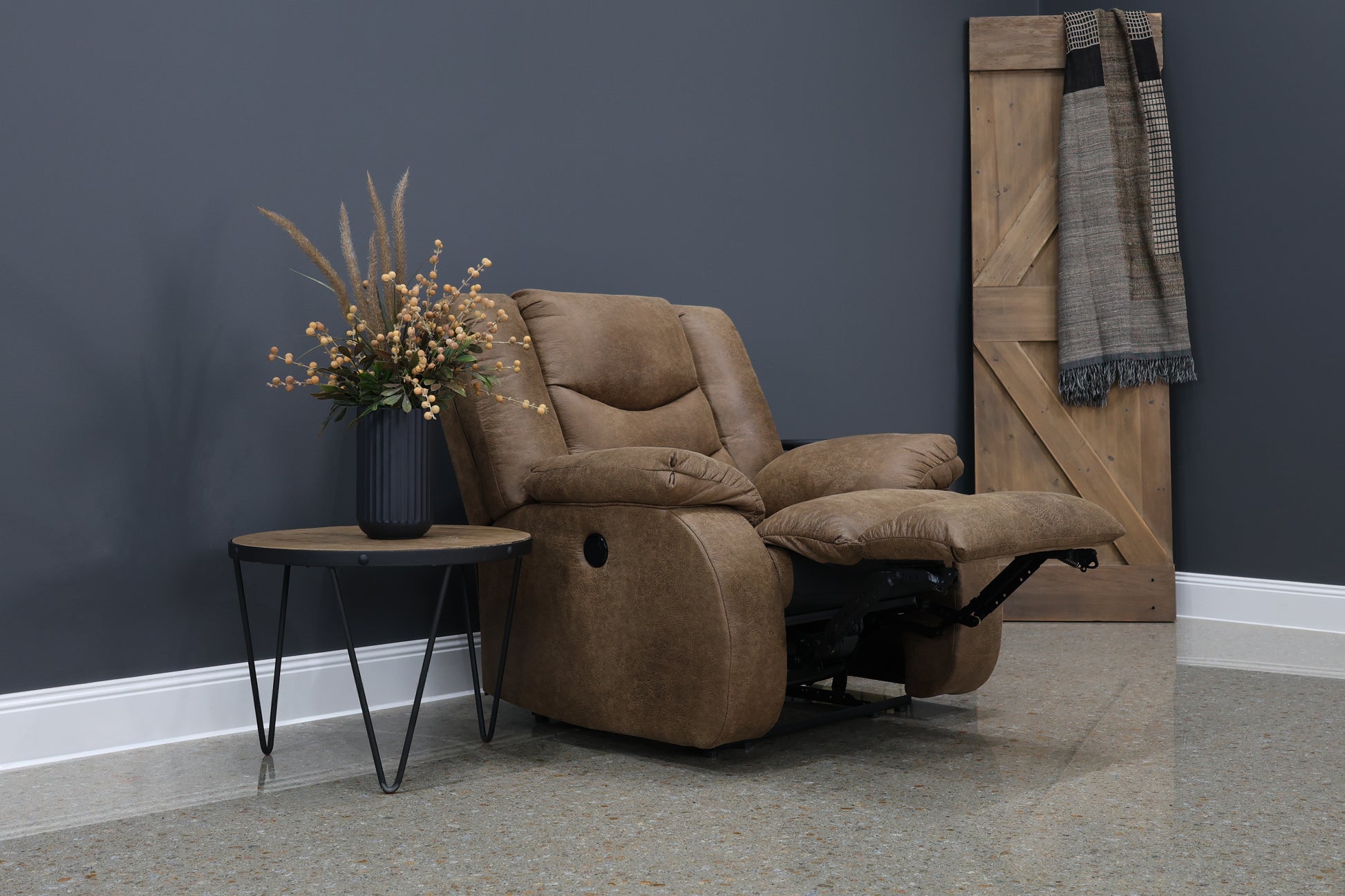 Werribee Electric Recliner - Tan