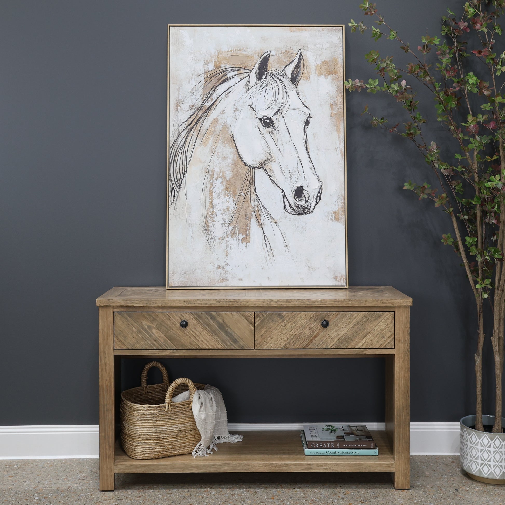Hugo Horse Canvas
