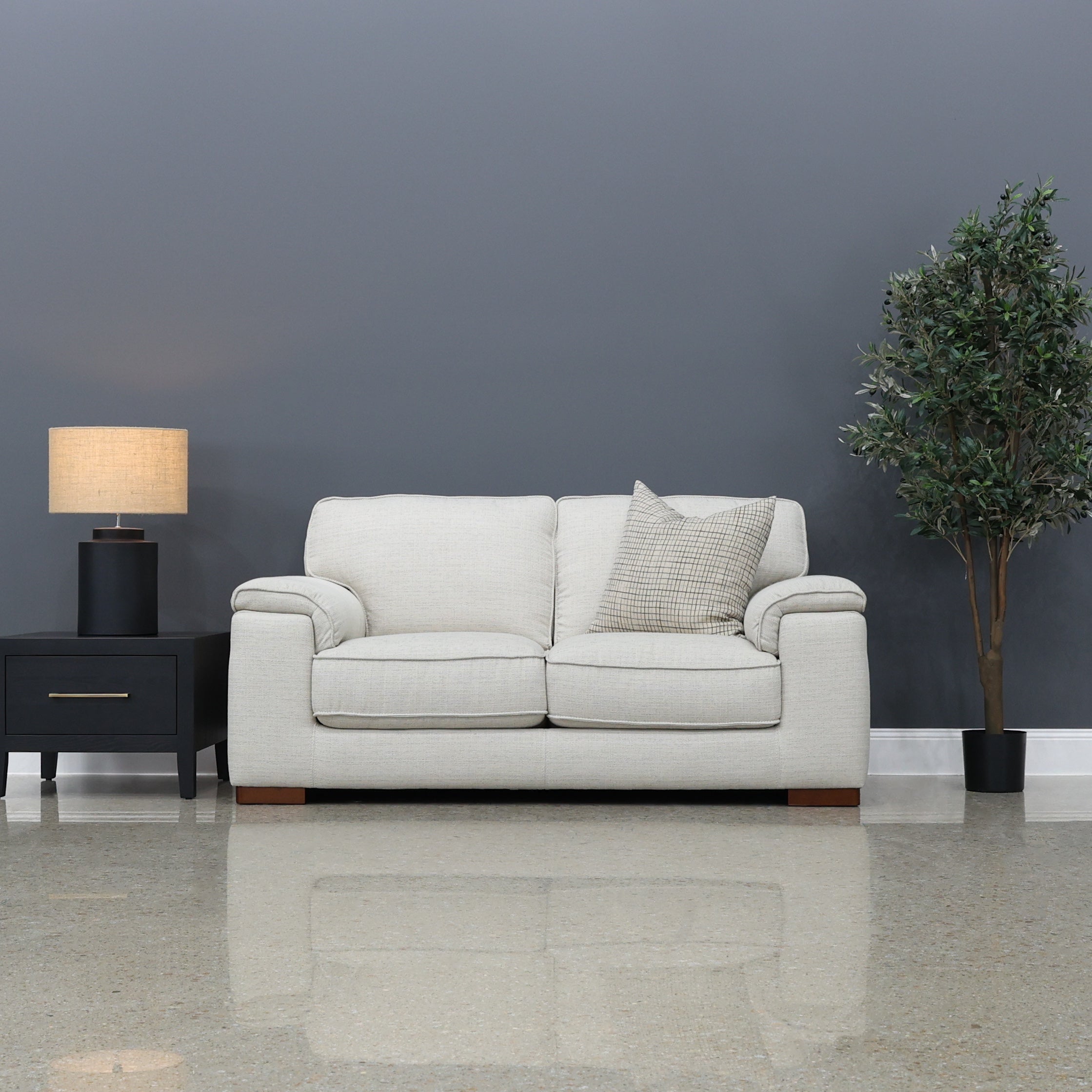 Rostrevor 2 Seater Loveseat - Natural