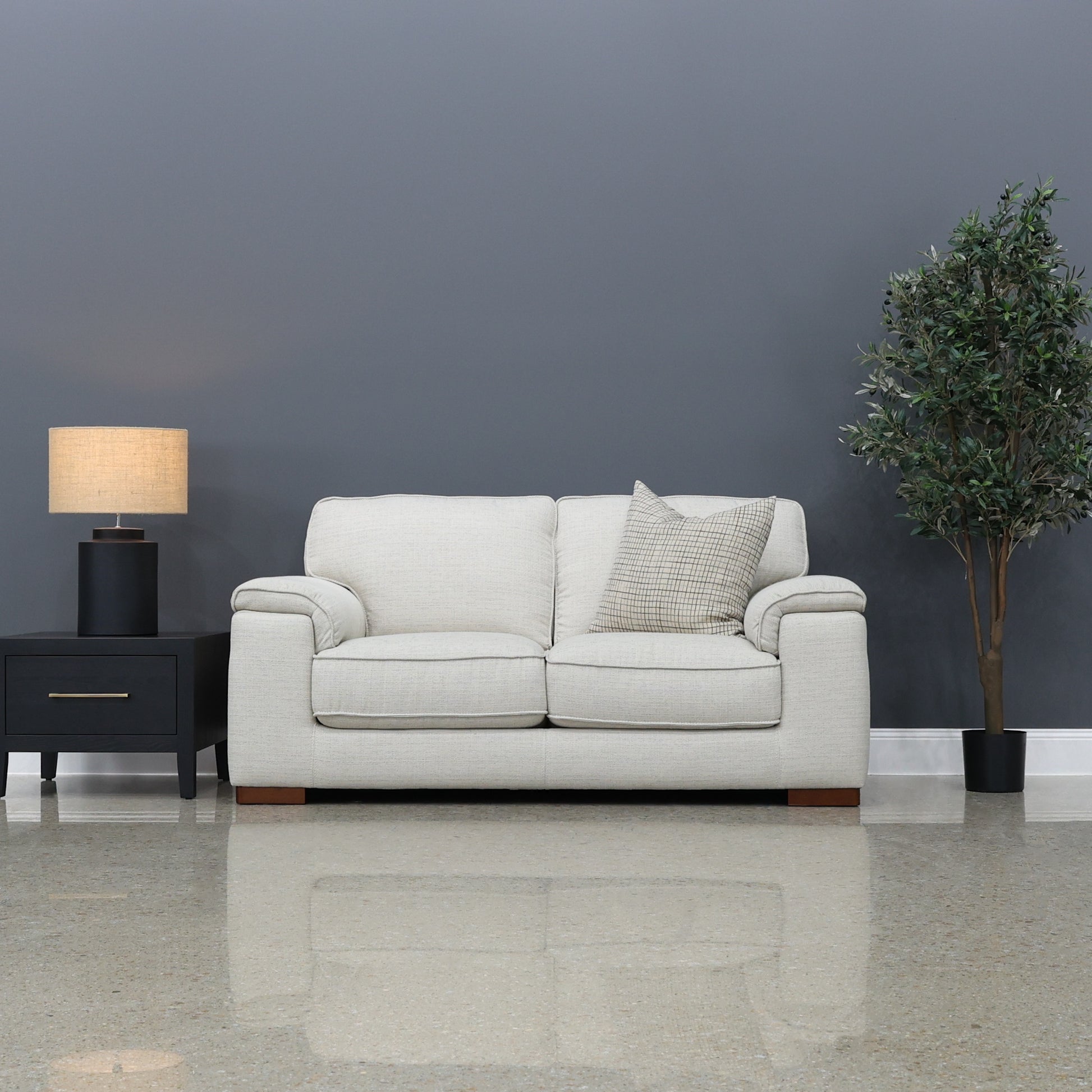Rostrevor 2 Seater Loveseat - Natural