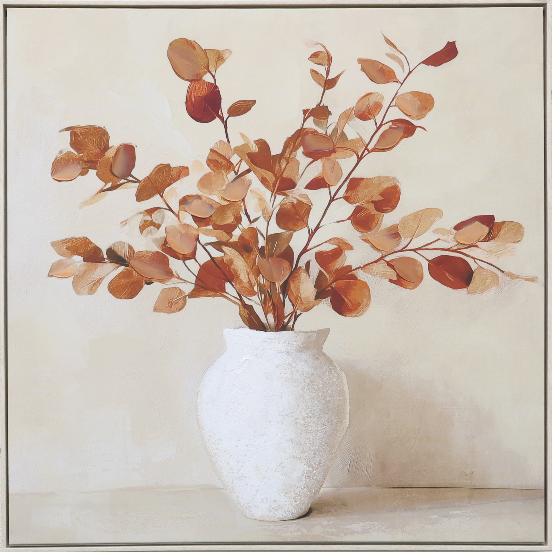 Dried Arrangement in Urn Canvas