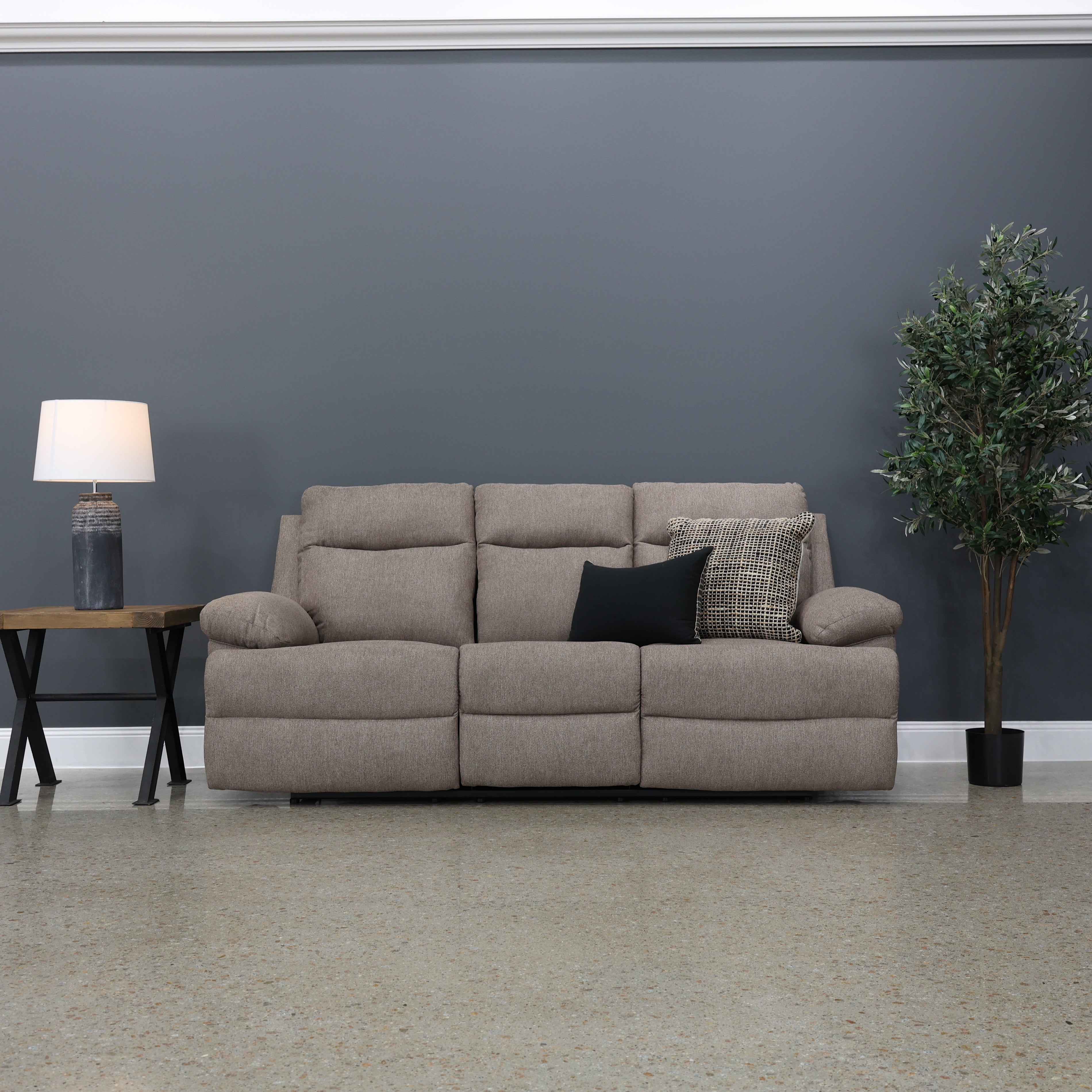 Sunbury Reclining Sofa w/ Drop Down Table
