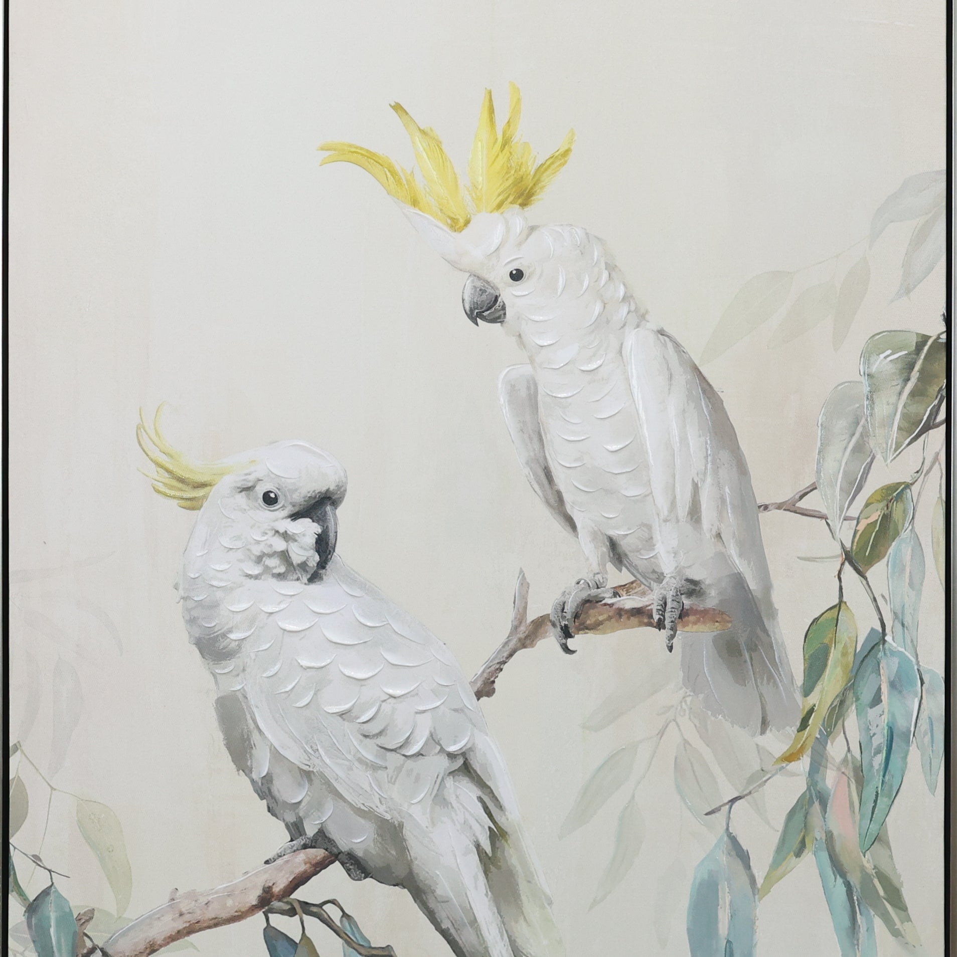 Birds On The Branch Canvas