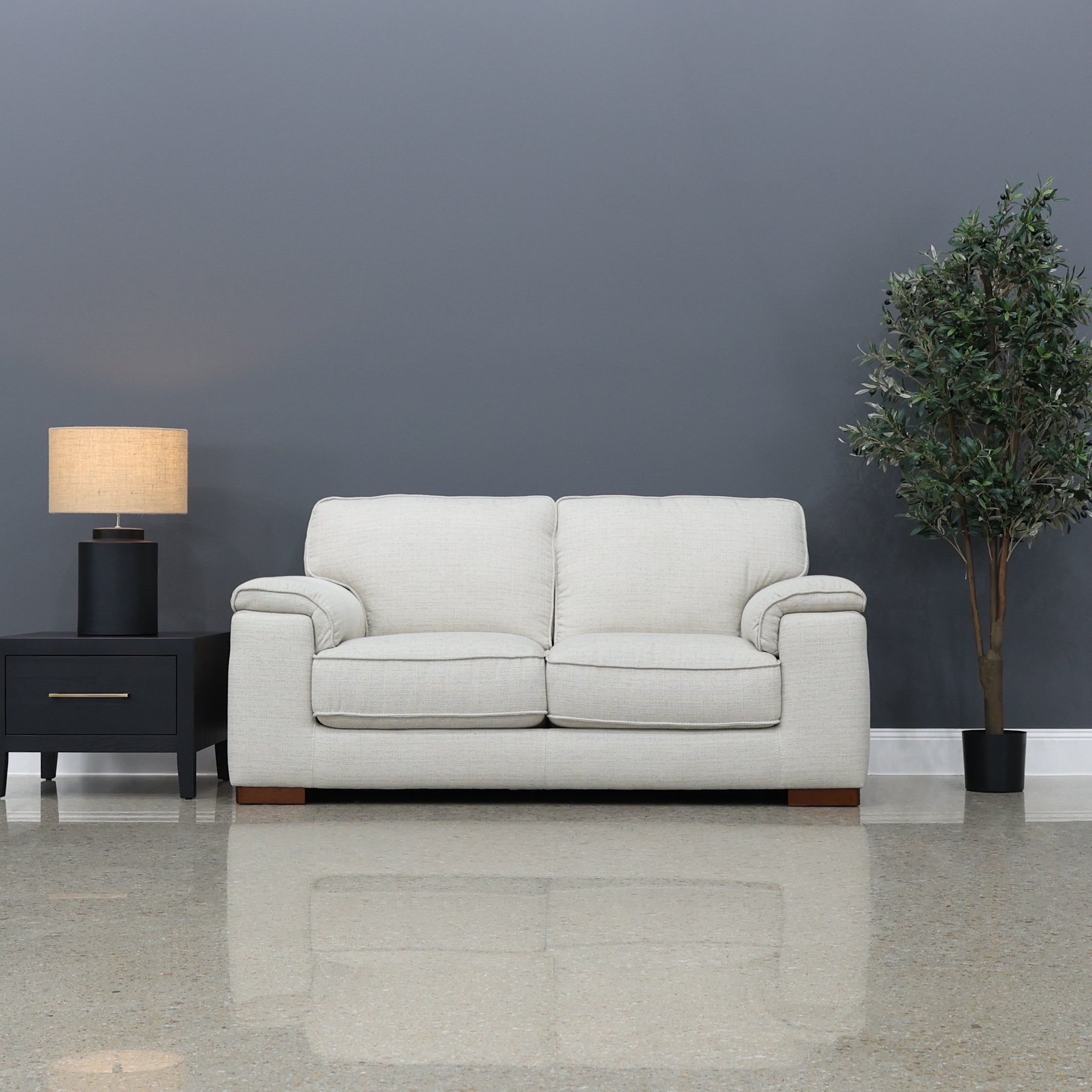 Rostrevor 2 Seater Loveseat - Natural