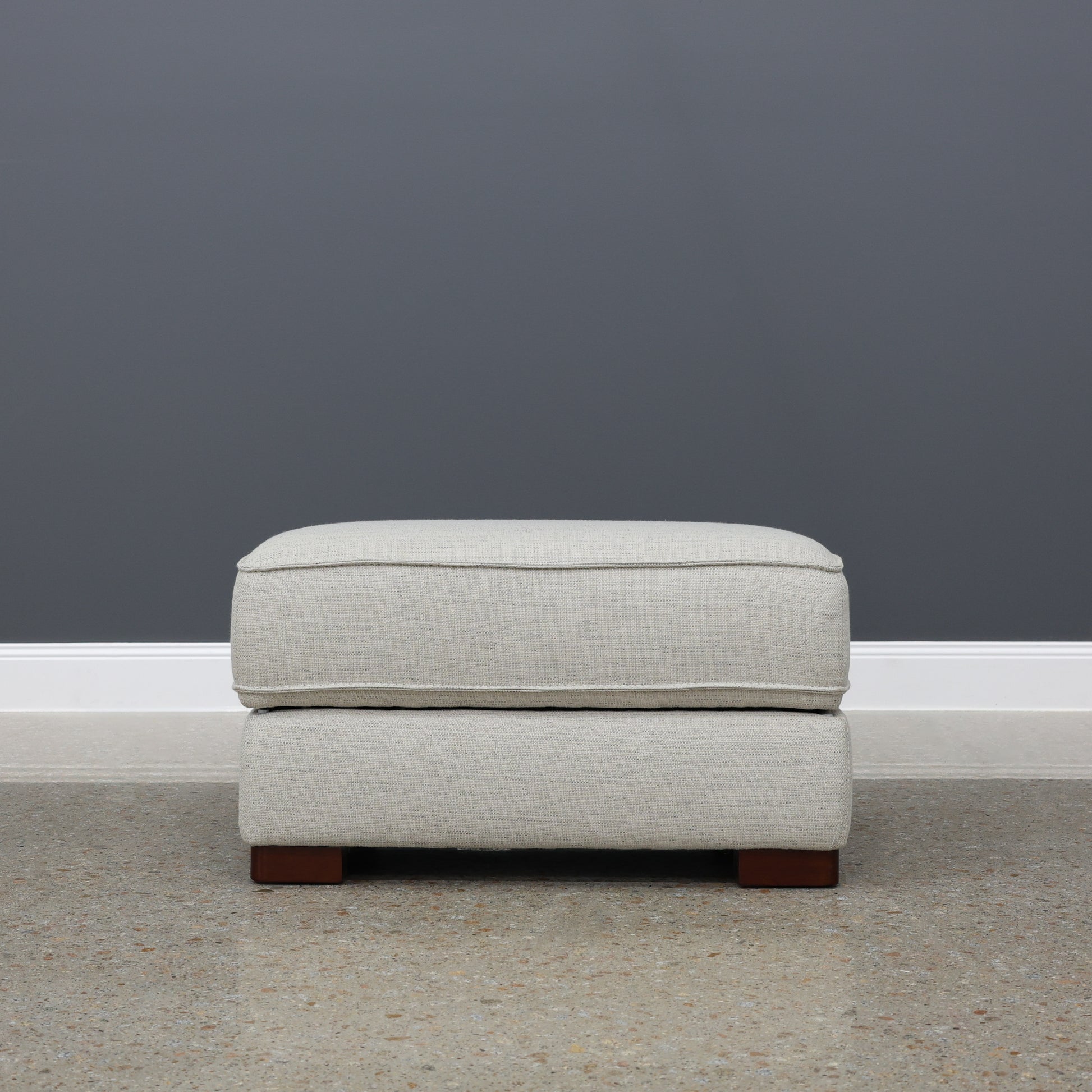 Rostrevor Ottoman With Storage - Natural