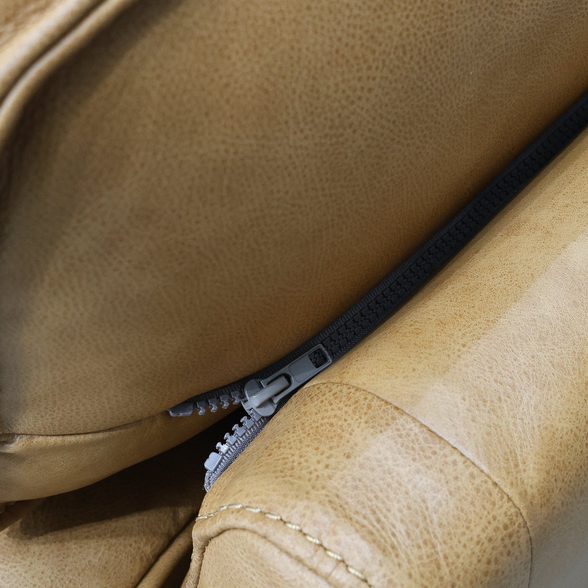 Rostrevor 2 Seater Loveseat - Tan Leather