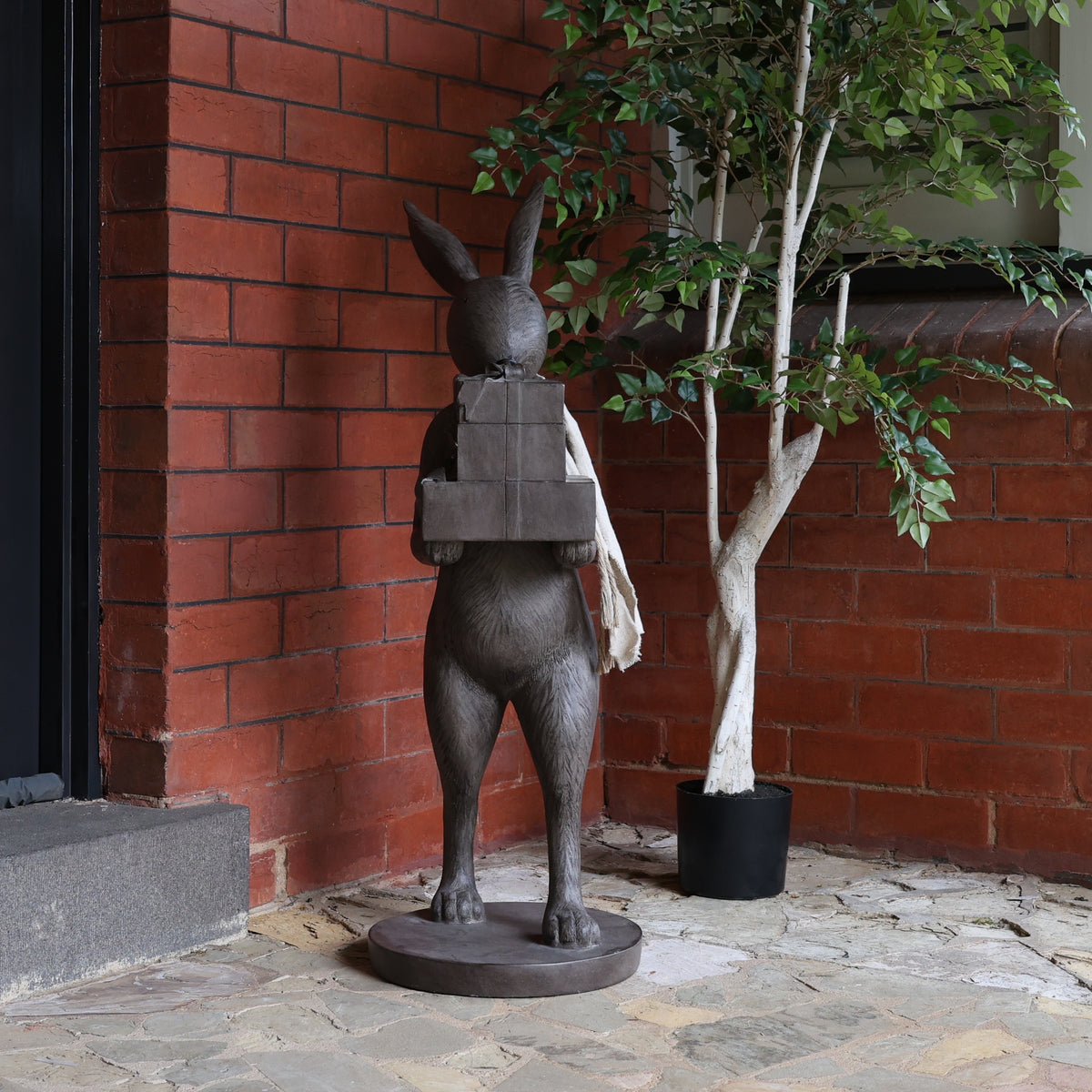 Jolly Jack Rabbit w/ Scarf & Presents