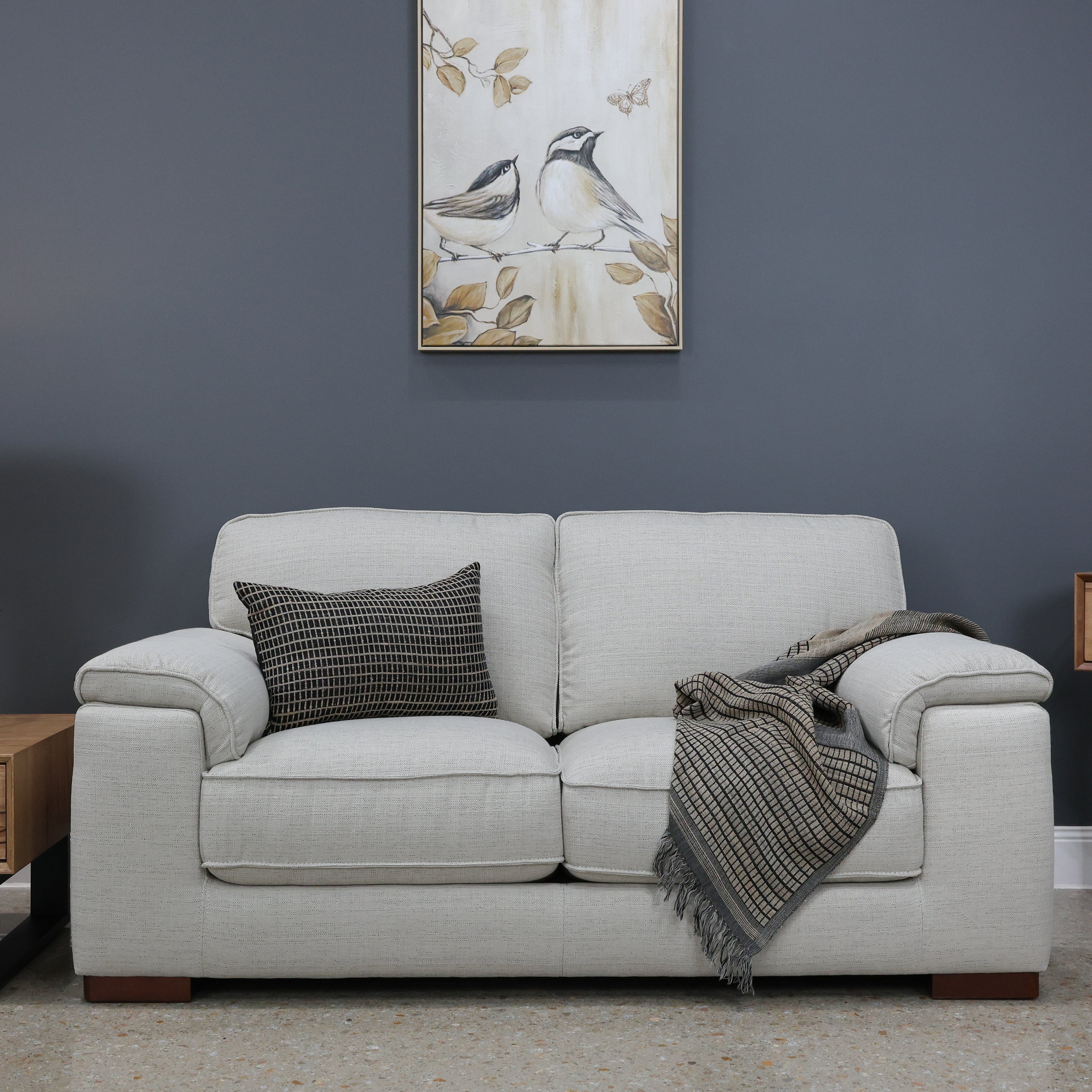 Rostrevor 2 Seater Loveseat - Natural