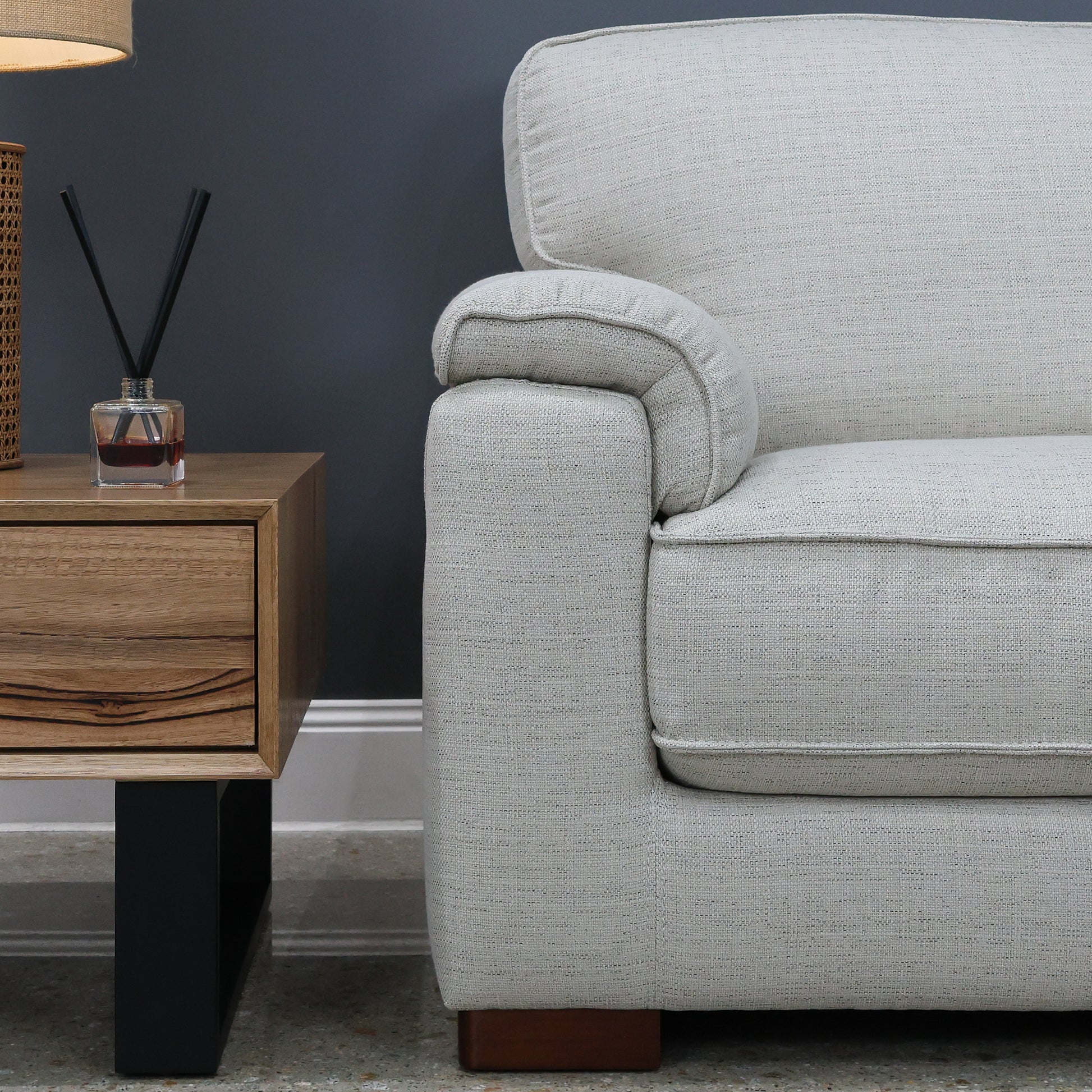 Rostrevor 2 Seater Loveseat - Natural