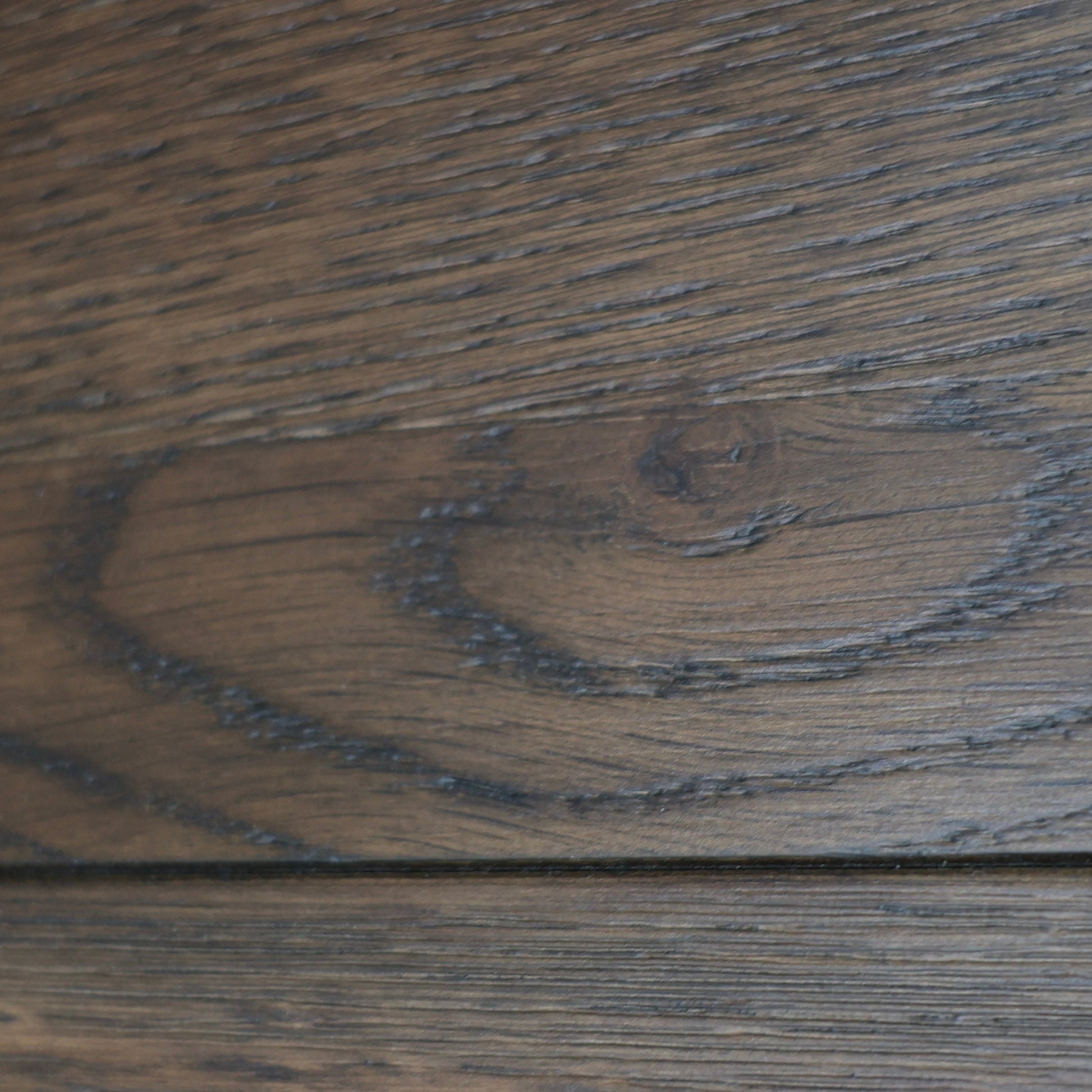 Melton Bedside w/ 3 Drawers - Dark Auburn