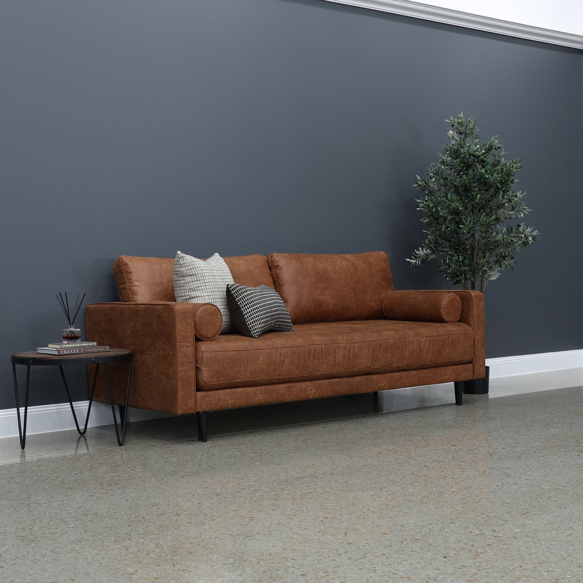Memphis Folding Sofa Bed- Highland Buff