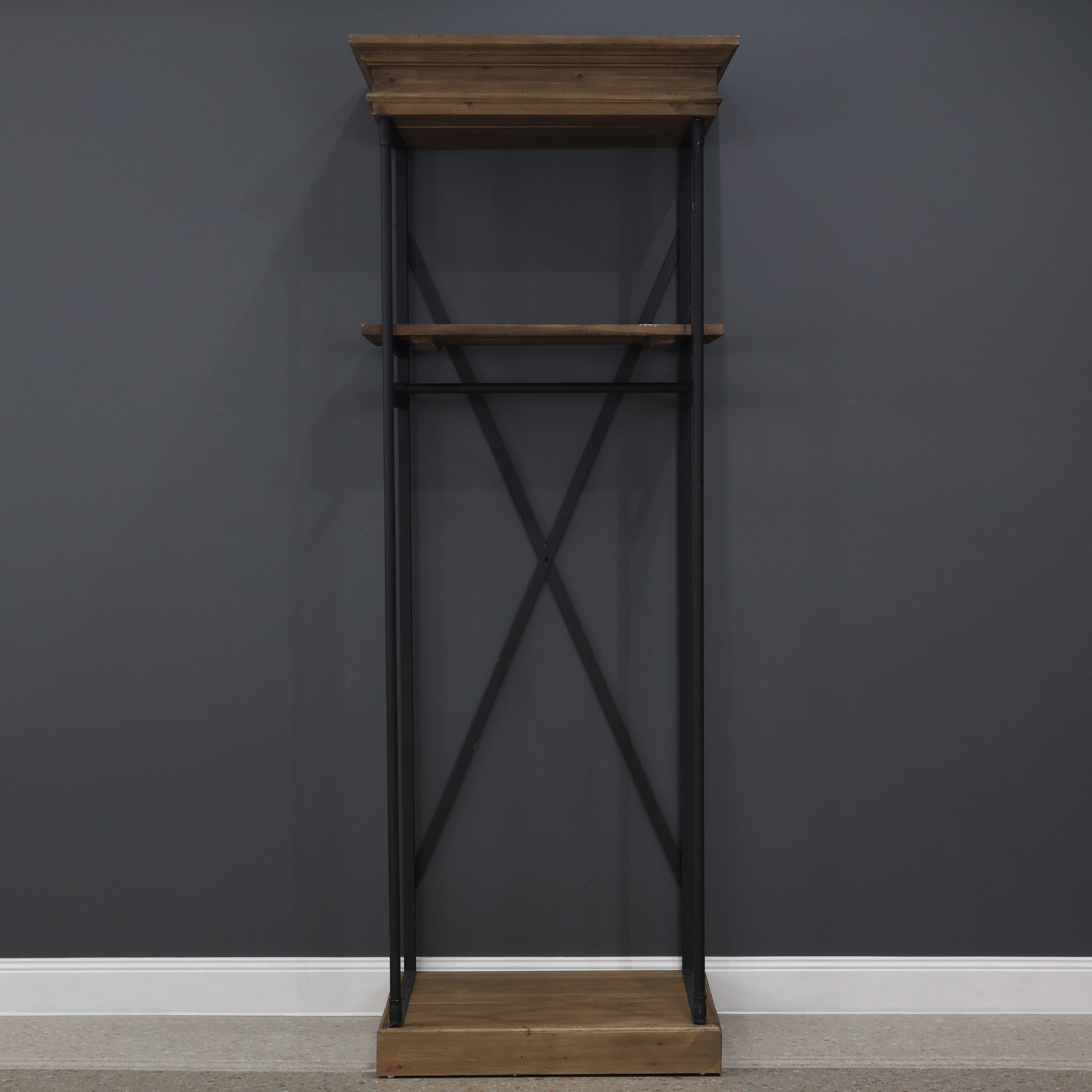 Linen Display Bookcase - Small w/Rail