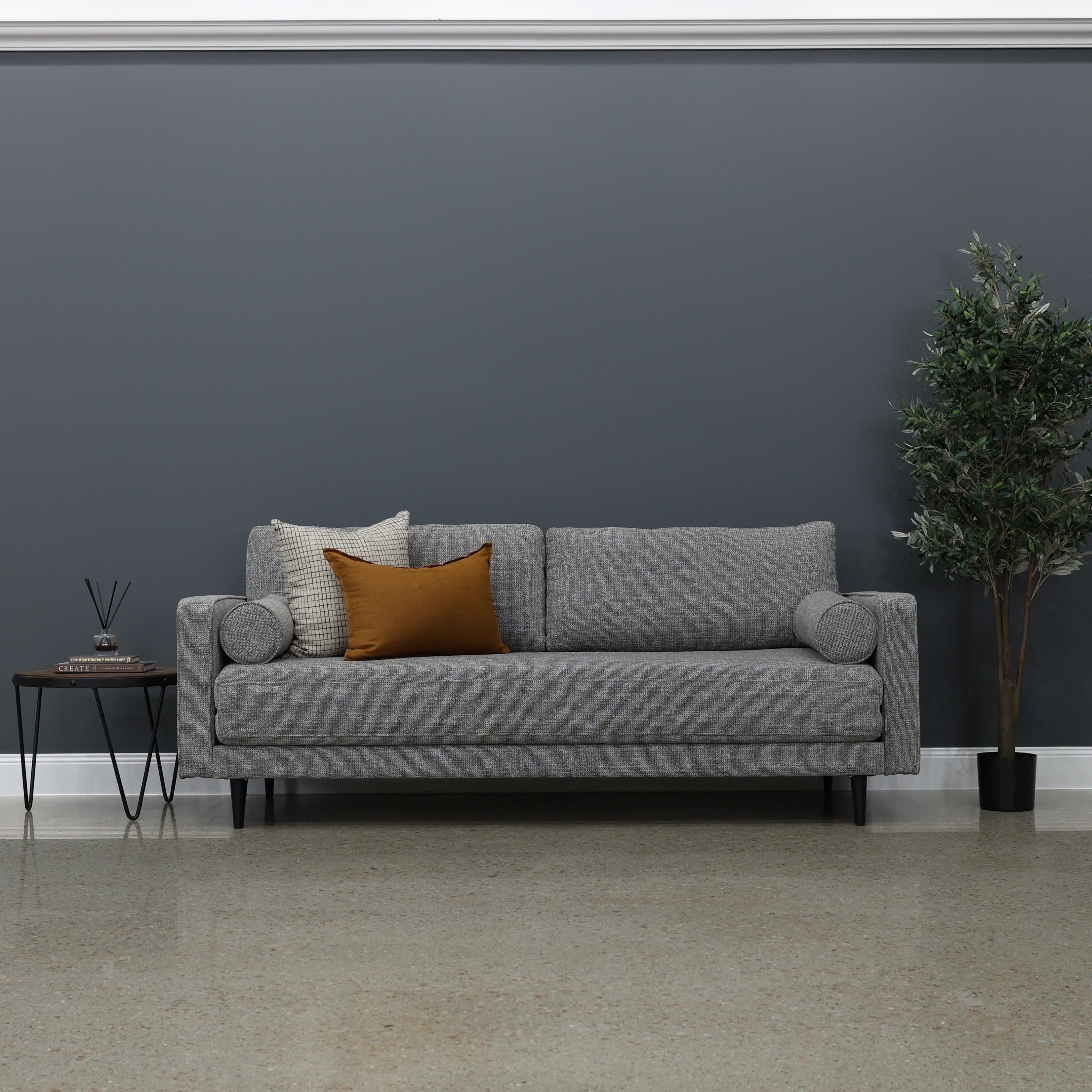 Memphis Folding Sofa Bed- Charcoal