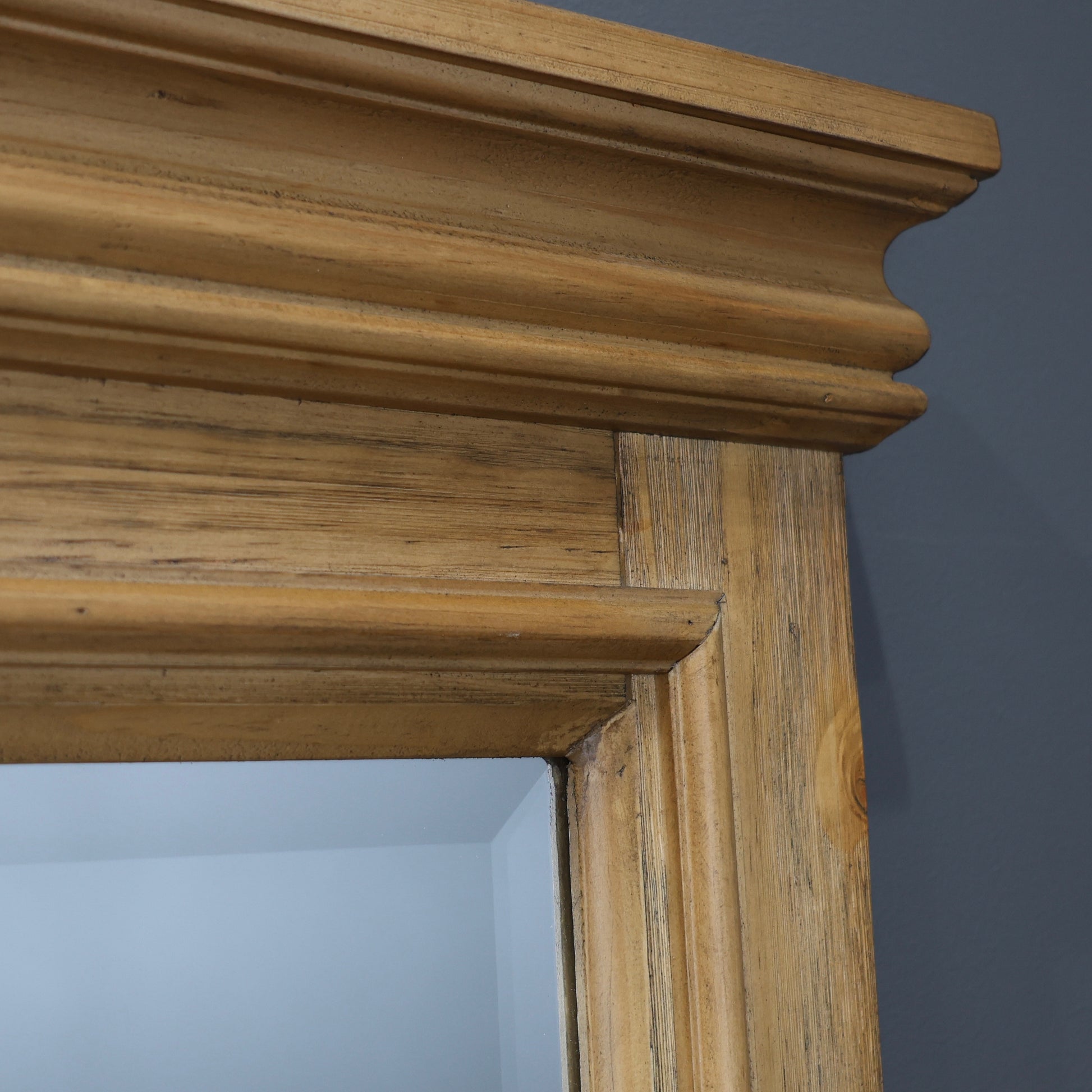 Melton Dresser Mirror - Golden Rustic Oak
