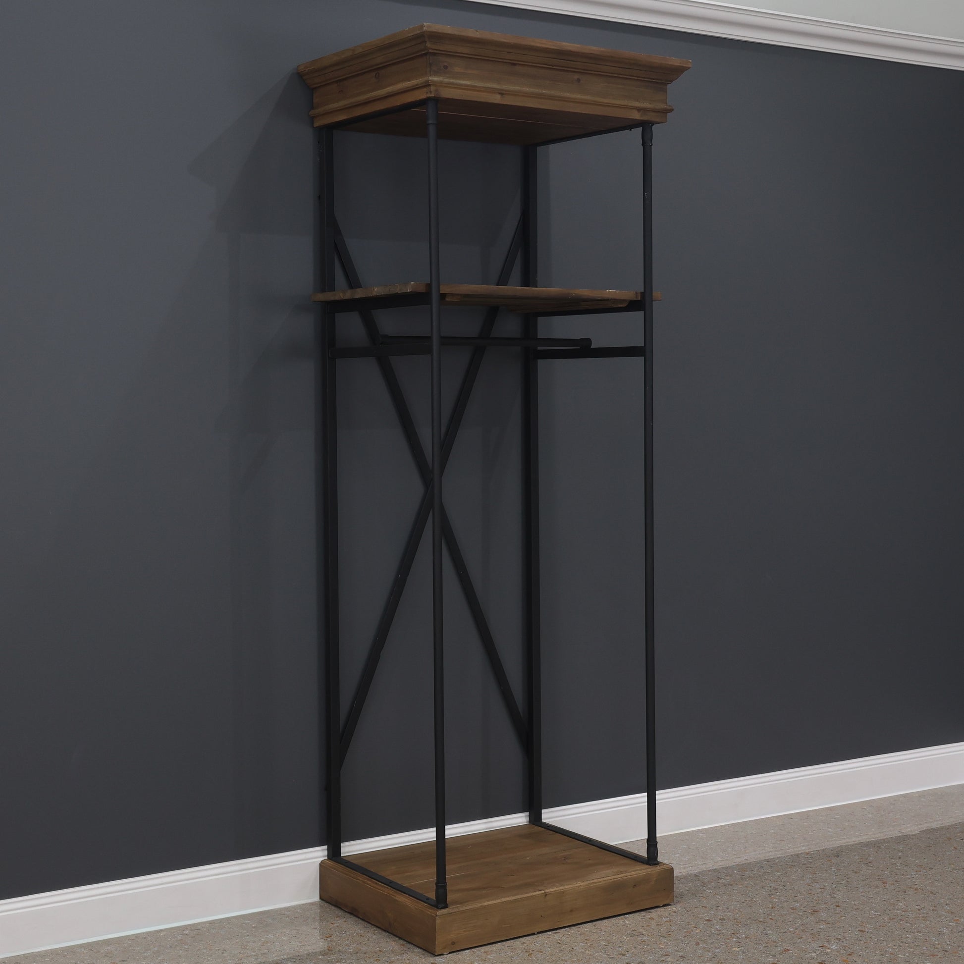 Linen Display Bookcase - Small w/Rail
