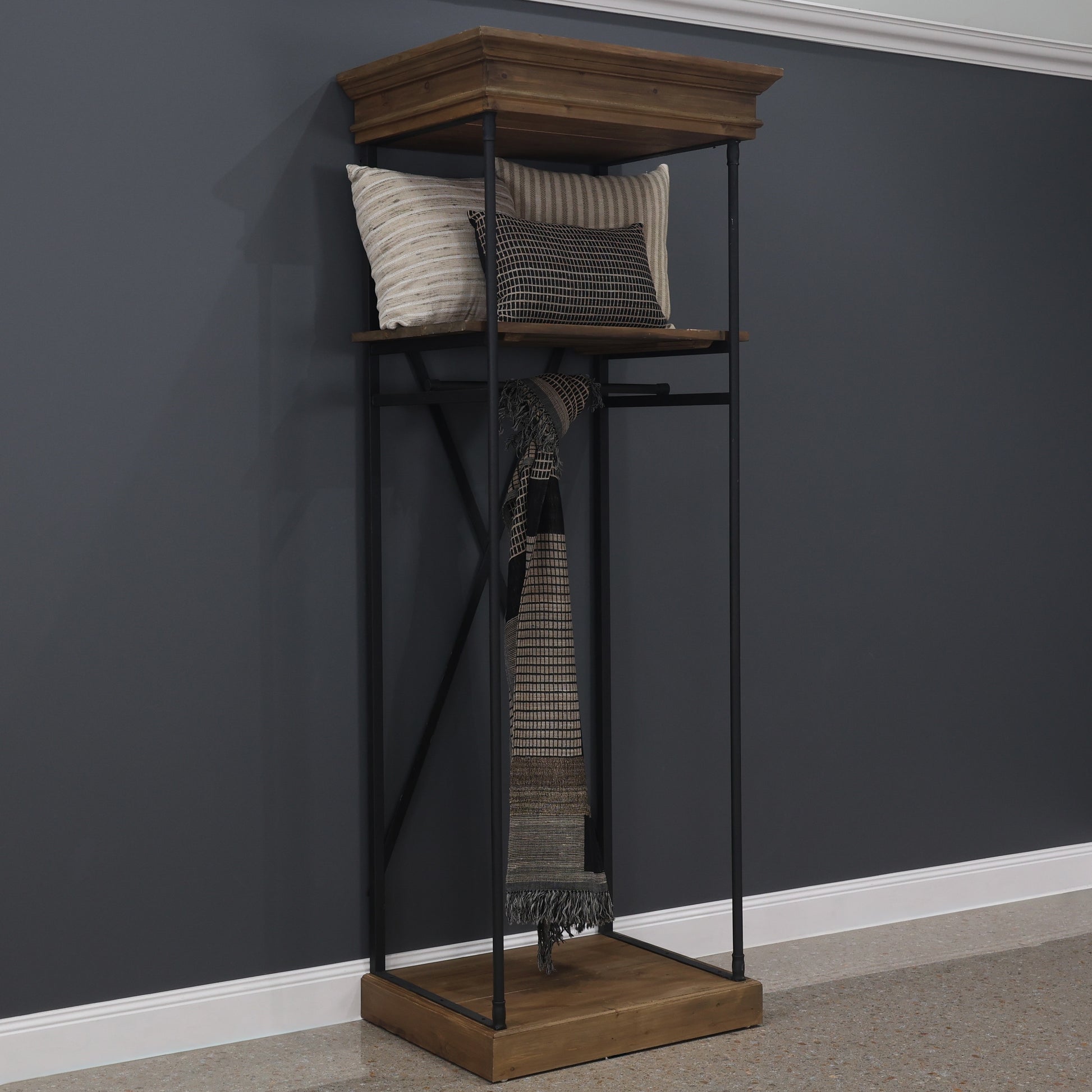 Linen Display Bookcase - Small w/Rail