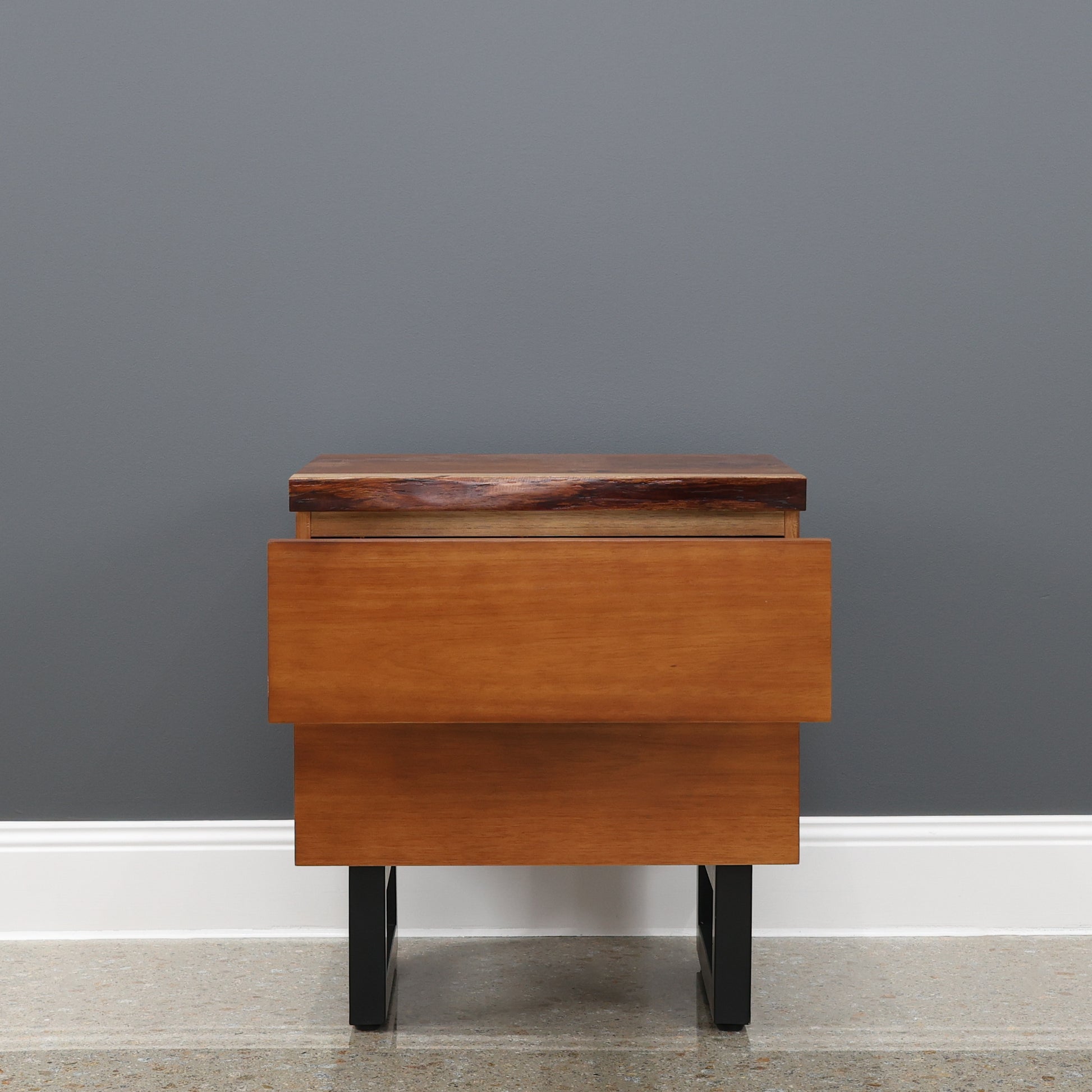 Dark Valley Bedside Table