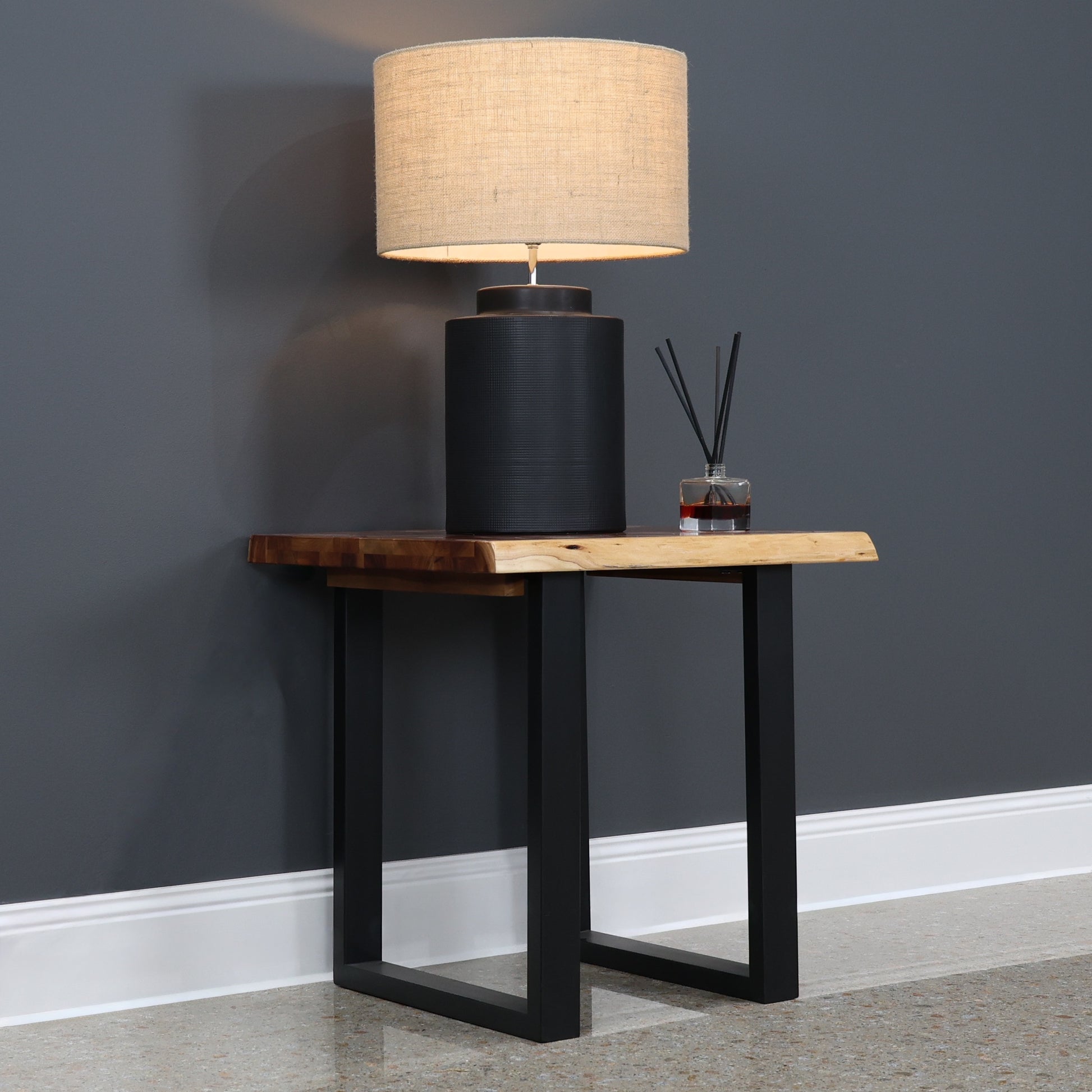 Dark Valley Lamp Table