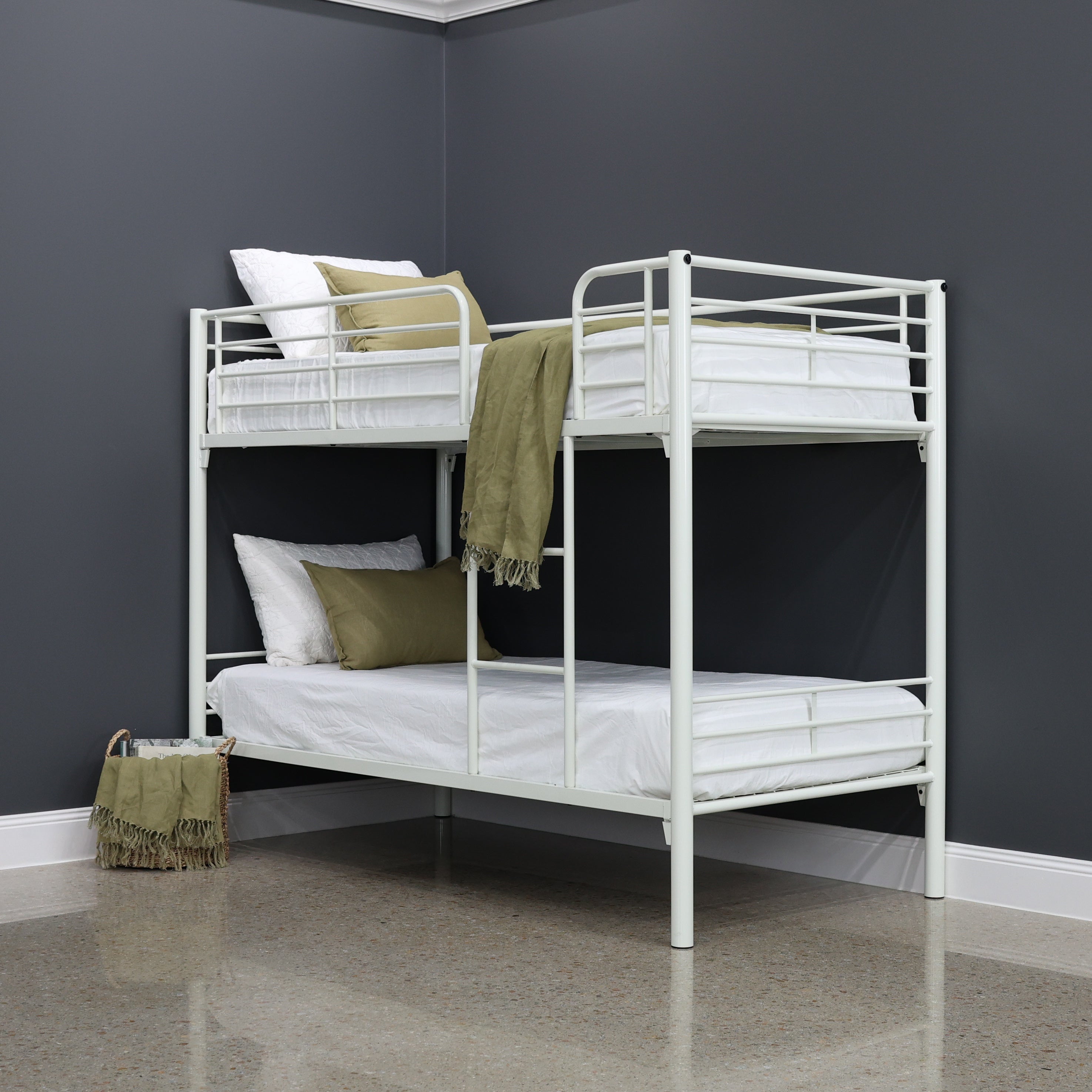 The Bunk Bed Single - White