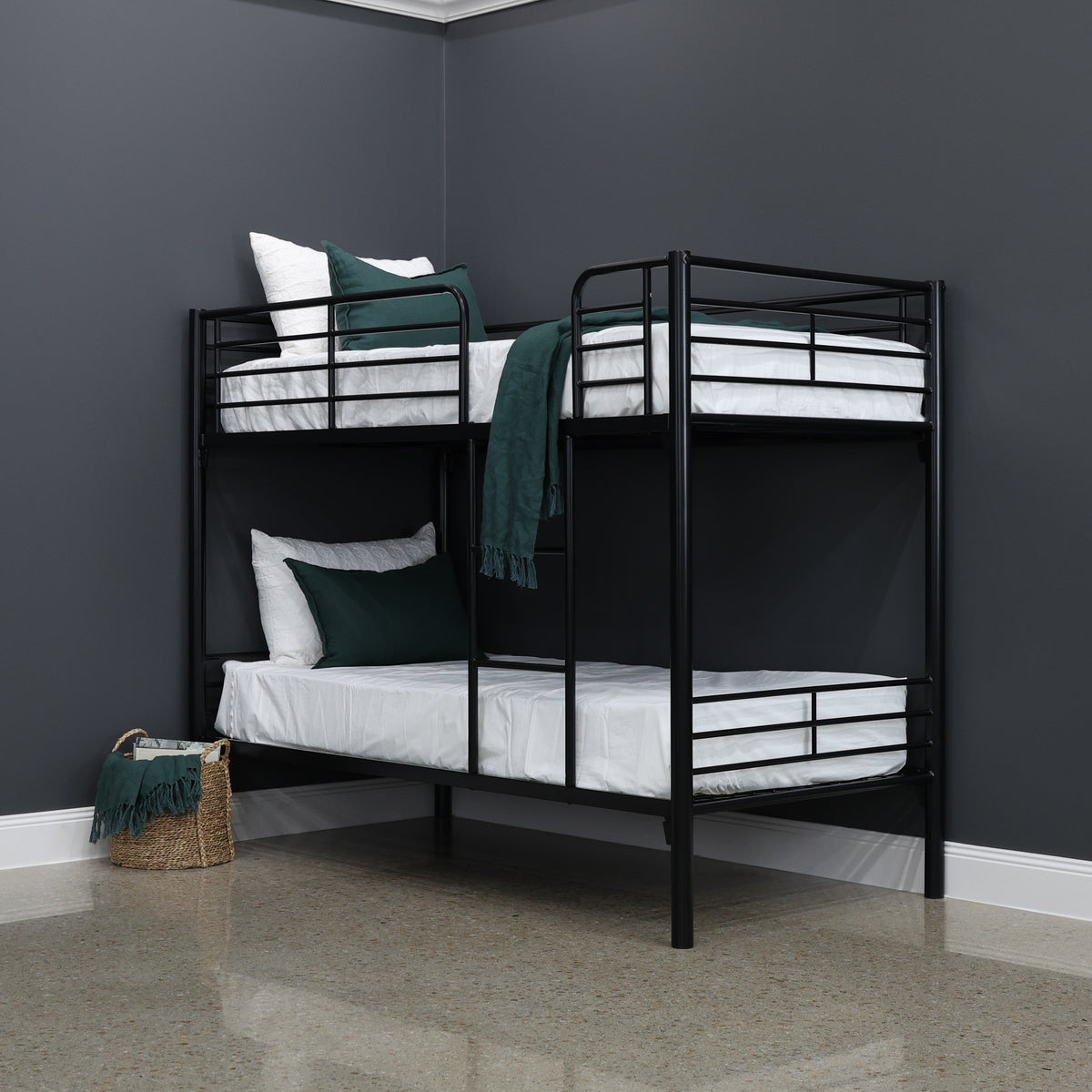 The Bunk Bed Single - Black