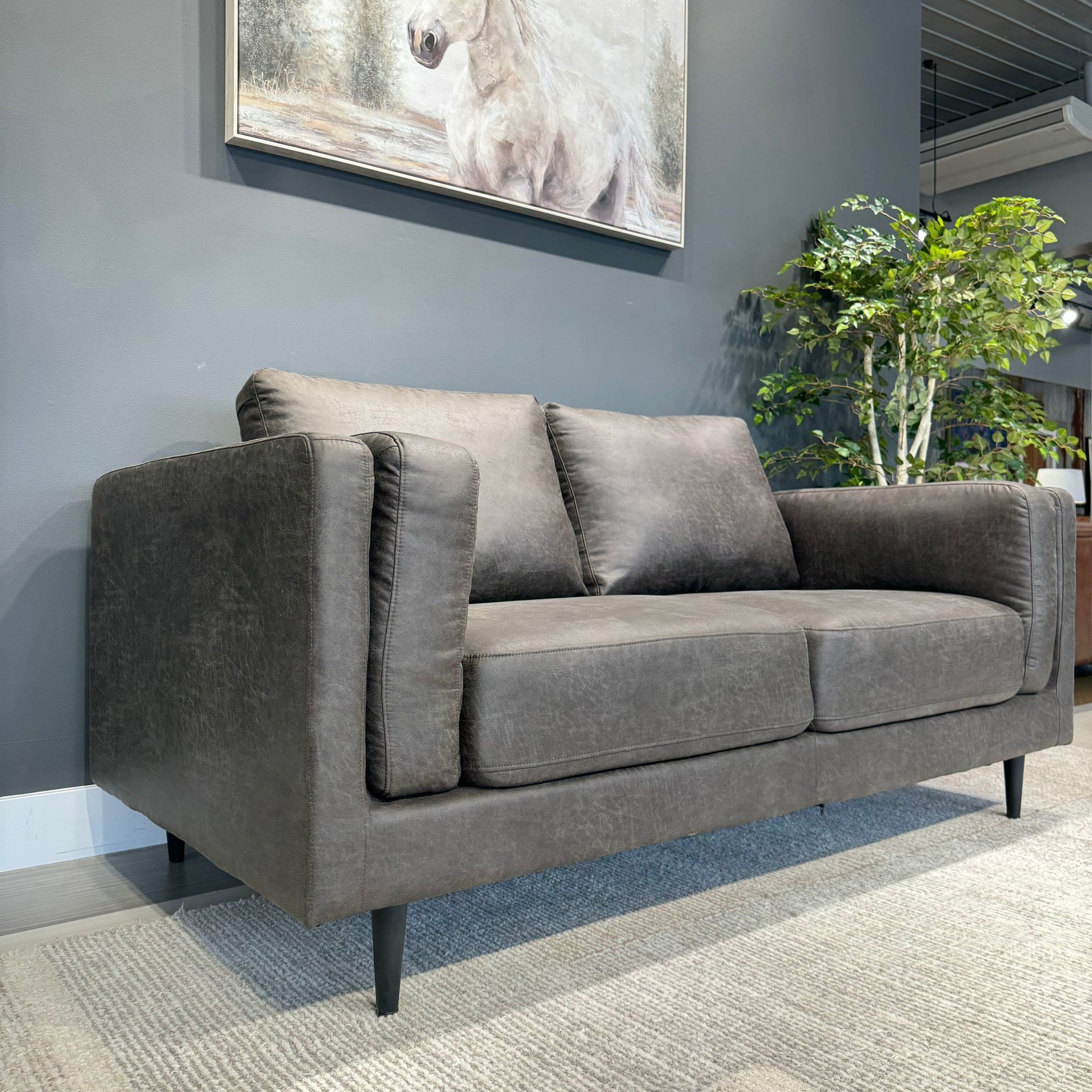 Canberra Loveseat - Highland Slate