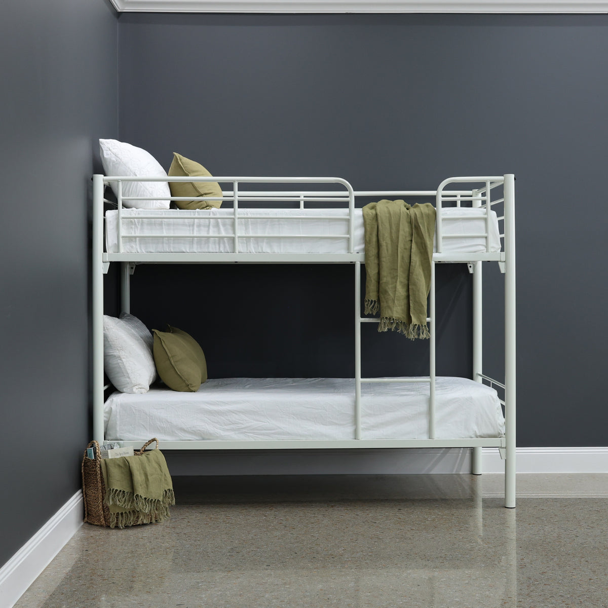 The Bunk Bed Single - White