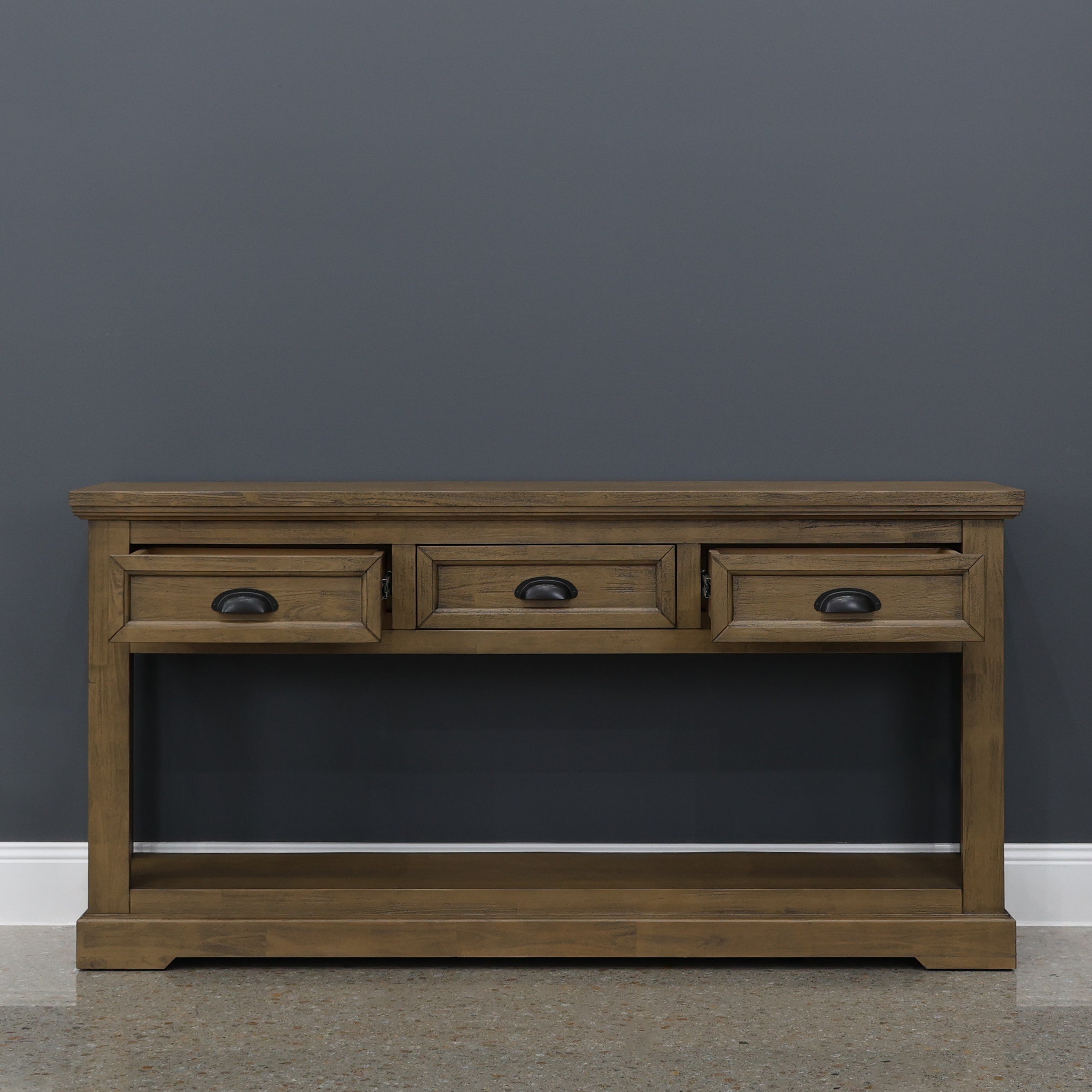 Macedon Console Table w/ 3 Drawers