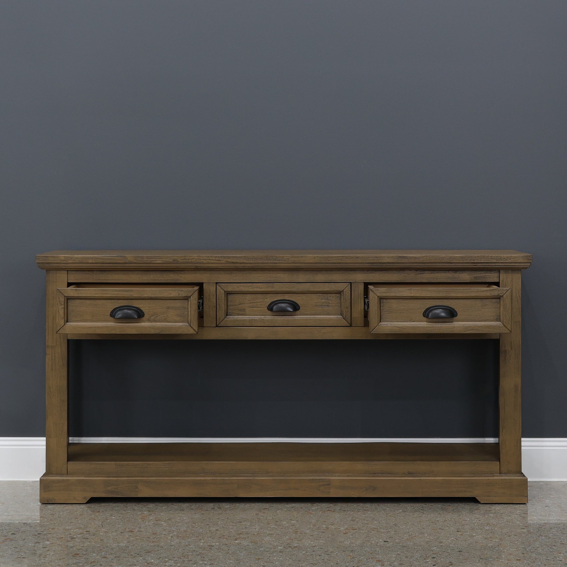 Macedon Console Table w/ 3 Drawers