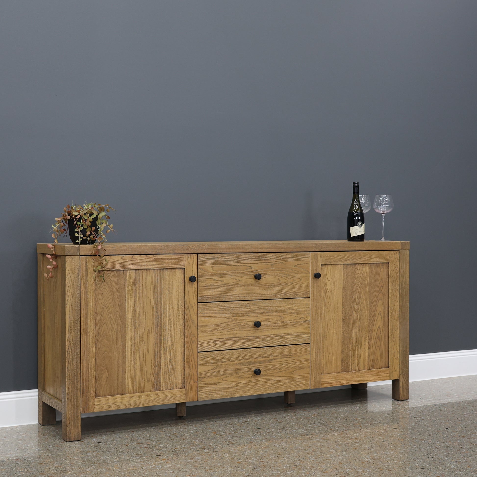 Mallee Large Buffet w/ 2 Doors & 3 Drawers - 180cm