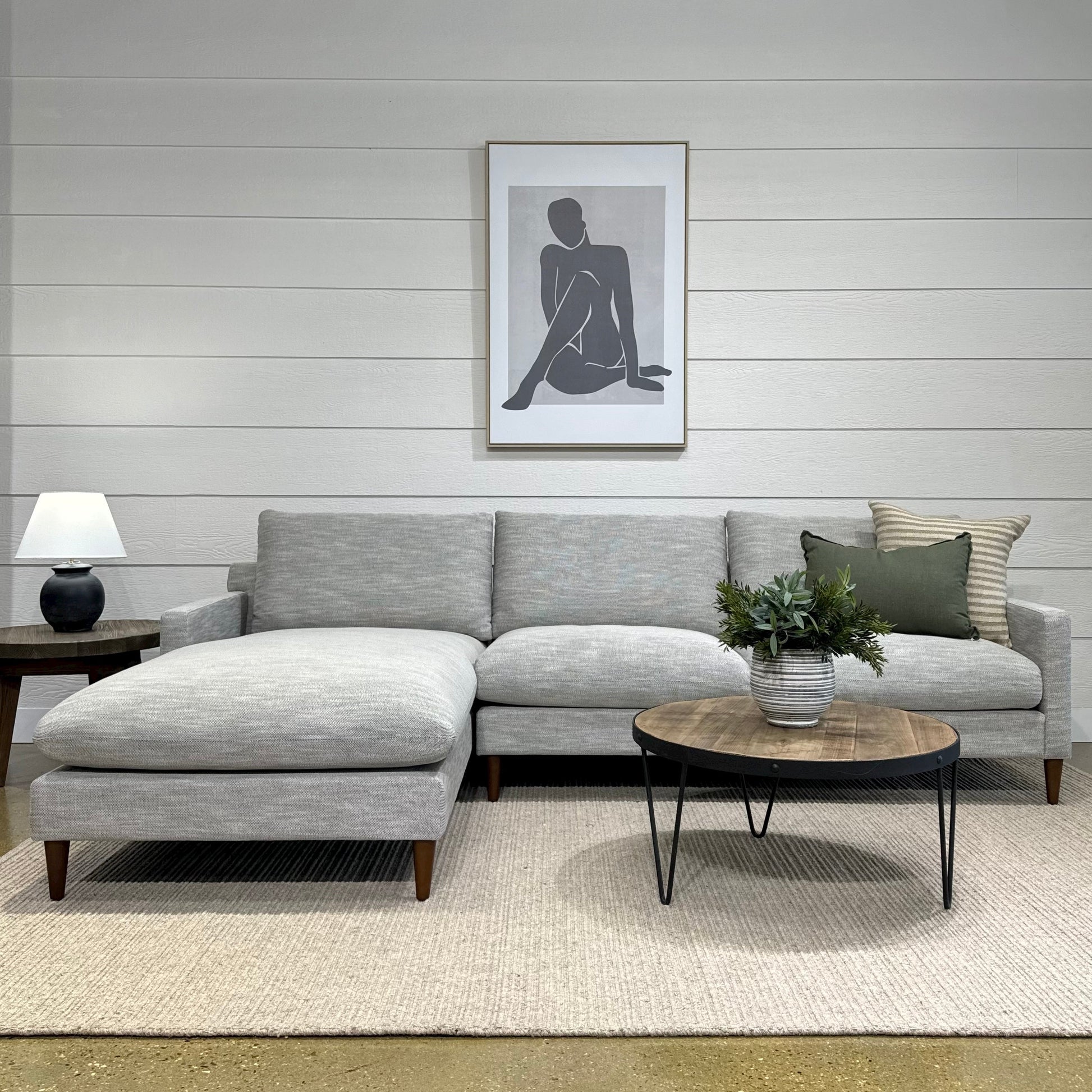 Scandi Sofa Chaise LHF