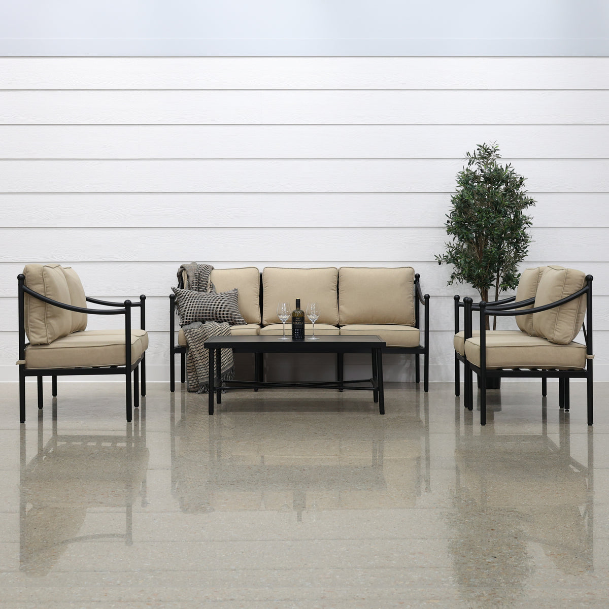 Florence 5 Piece Outdoor Setting