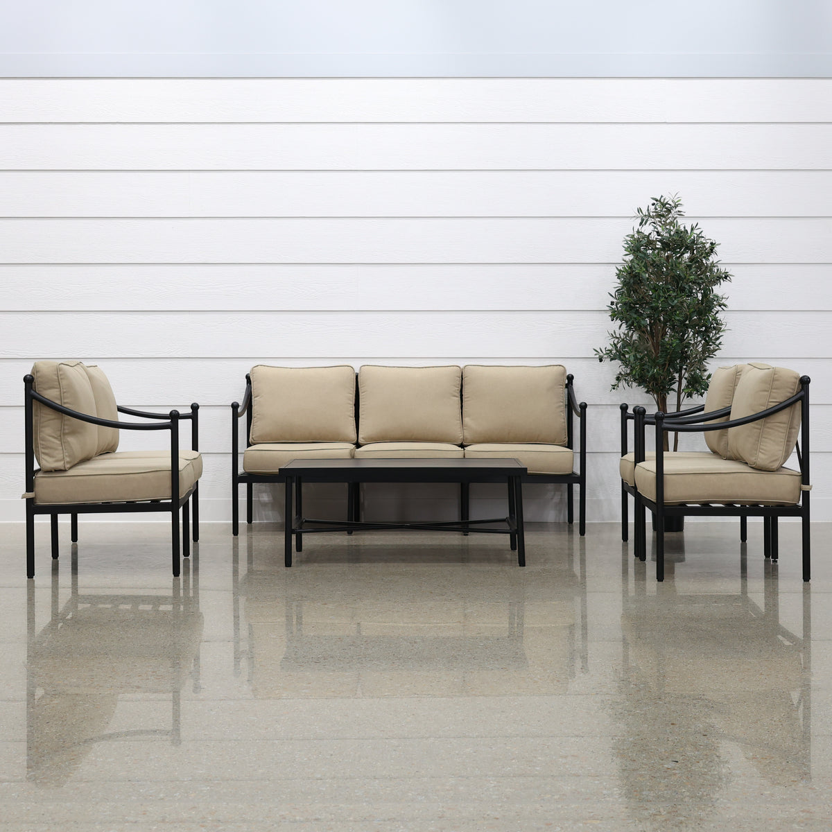 Florence 5 Piece Outdoor Setting