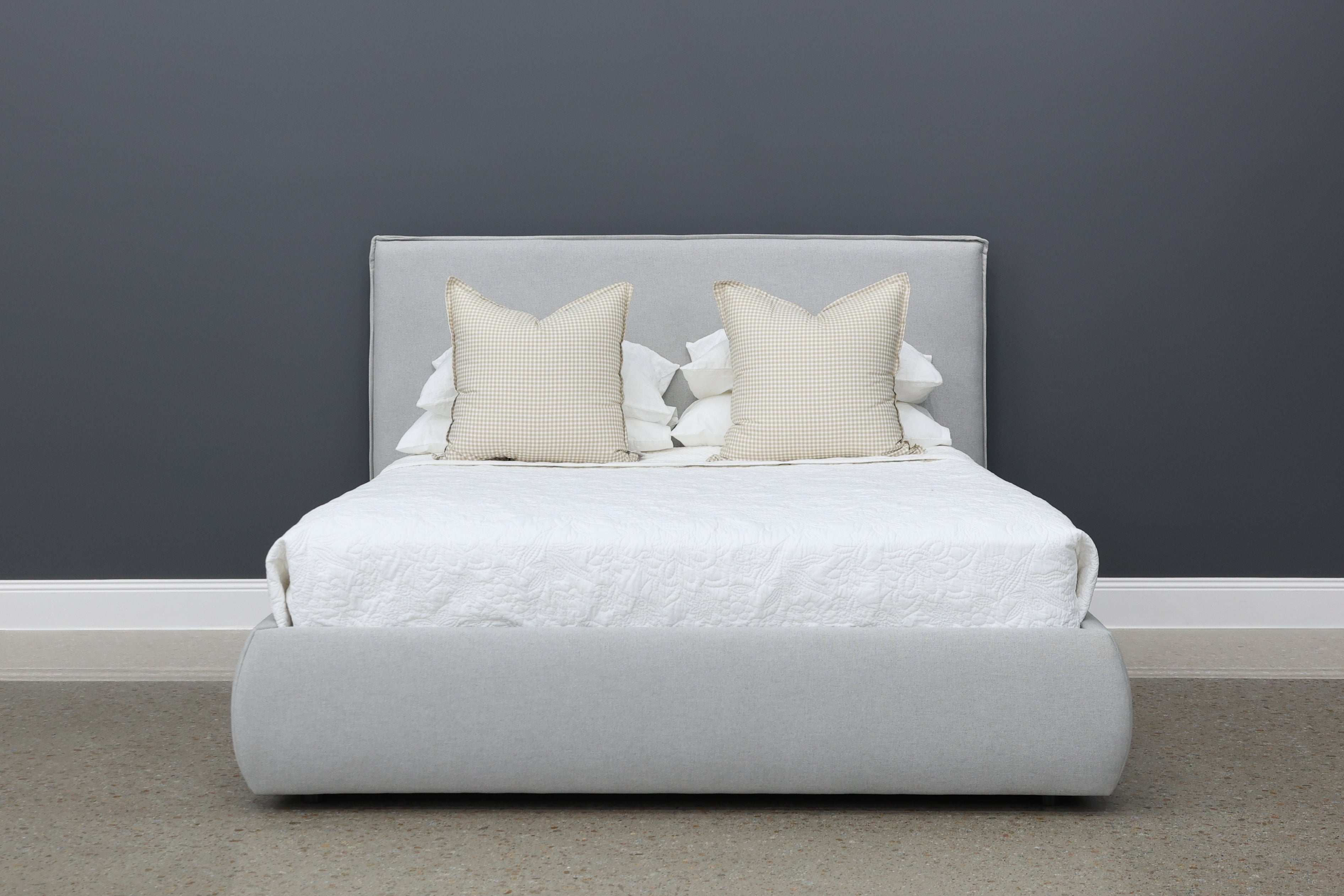 Queenscliff Bed - Light Grey