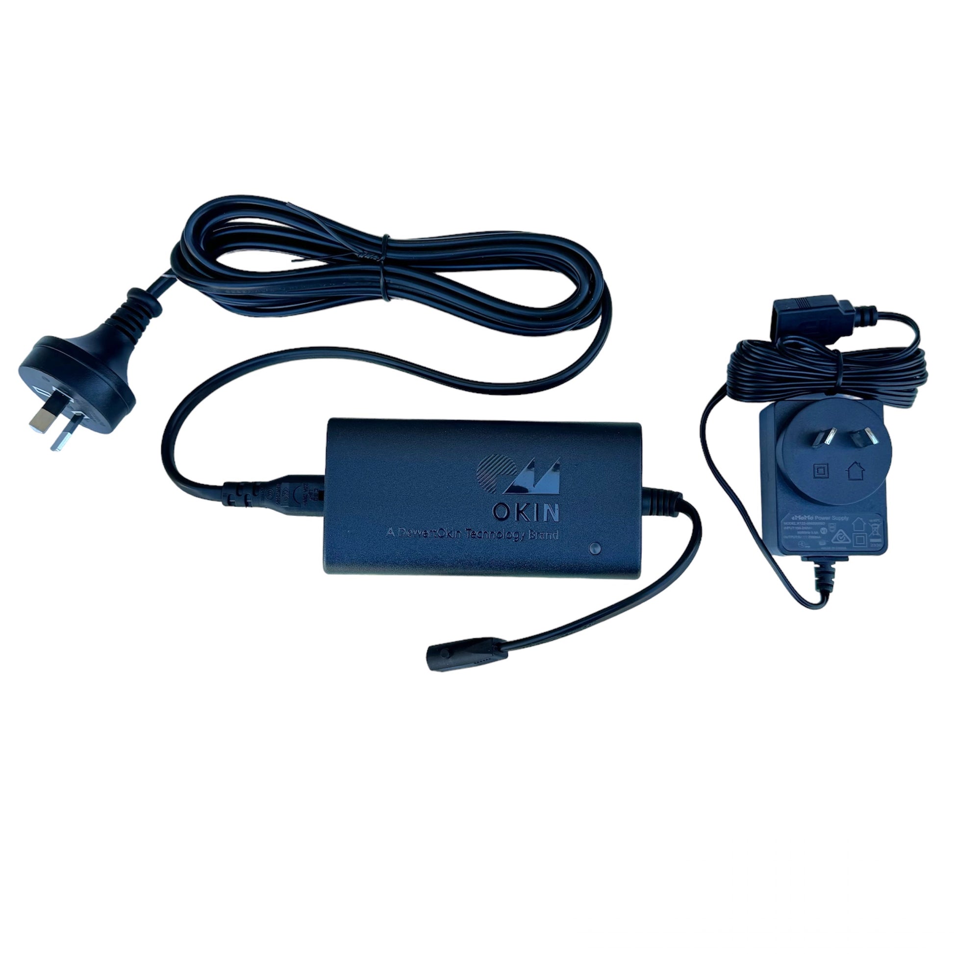 Newcastle Corner Lounge w/ Armless Chair - Brown Leather (LAF Loveseat, Wedge, Armless Chair & RAF Loveseat)