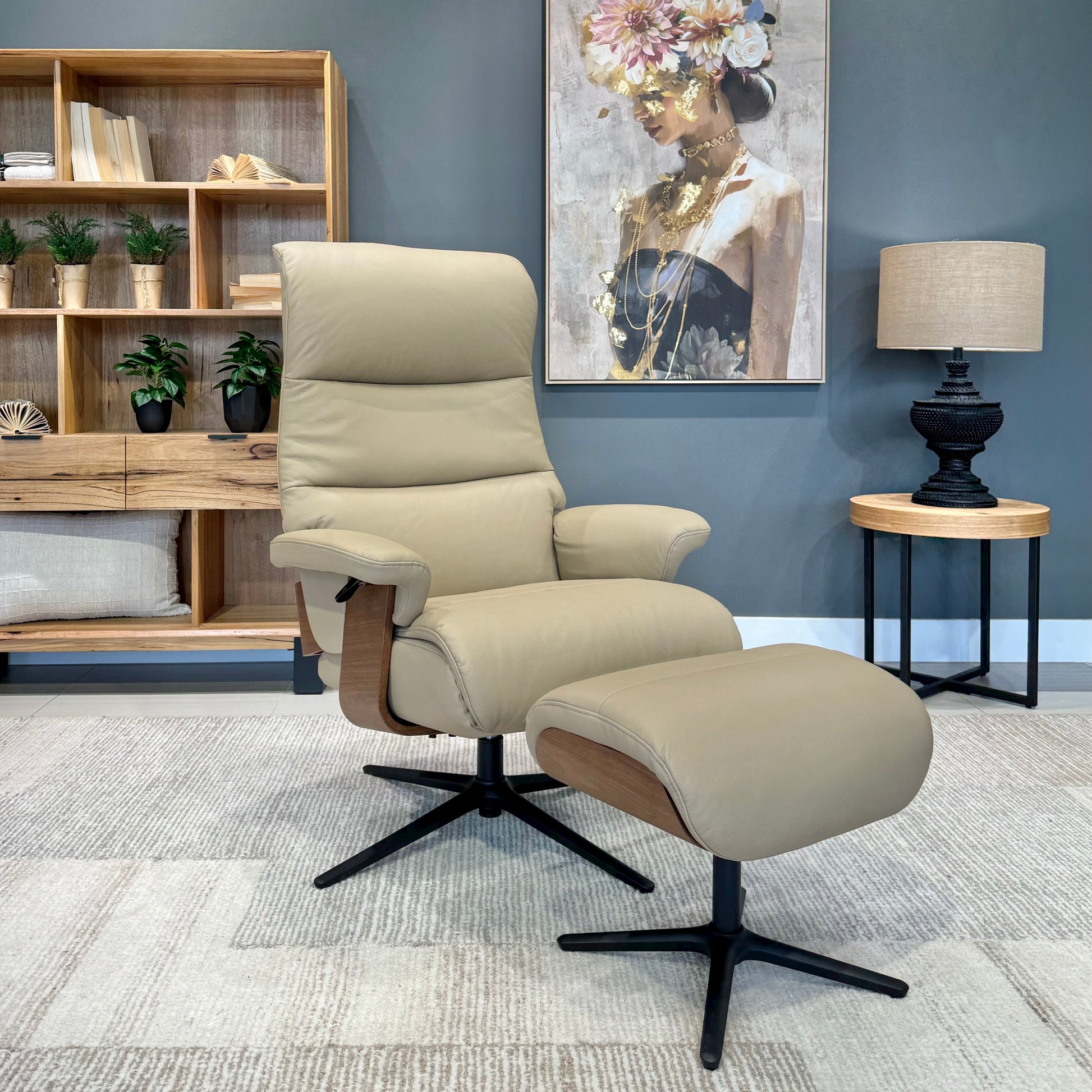 Seville Chair & Ottoman - Nomad