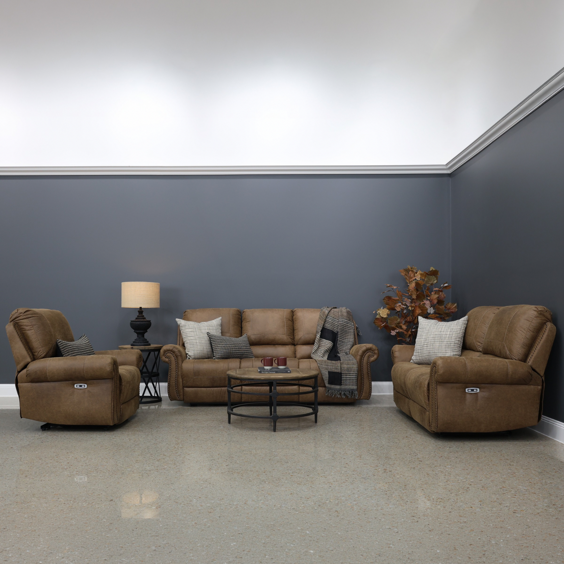 Laura 3 Seater Electric Sofa