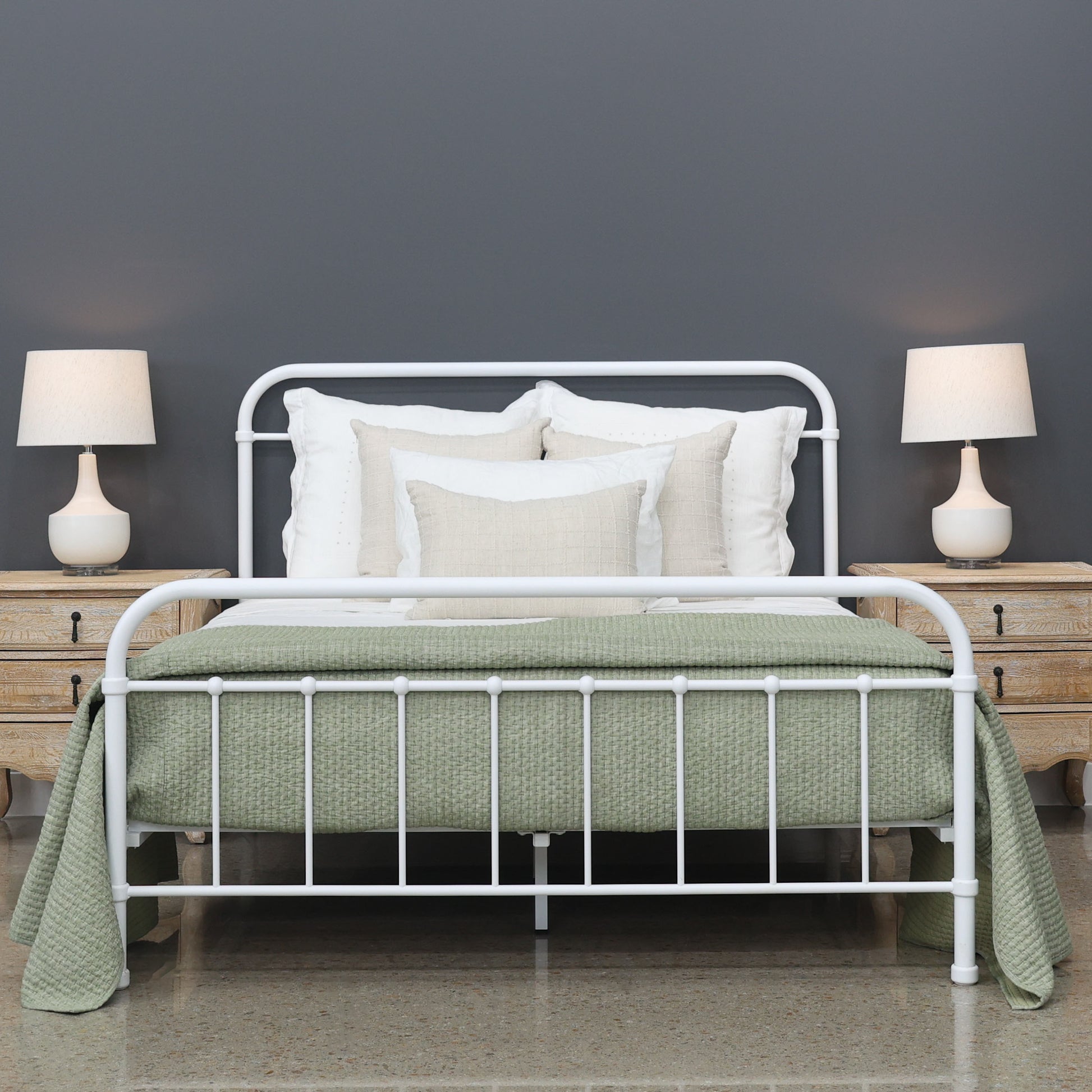 Sydney Bed - Antique White