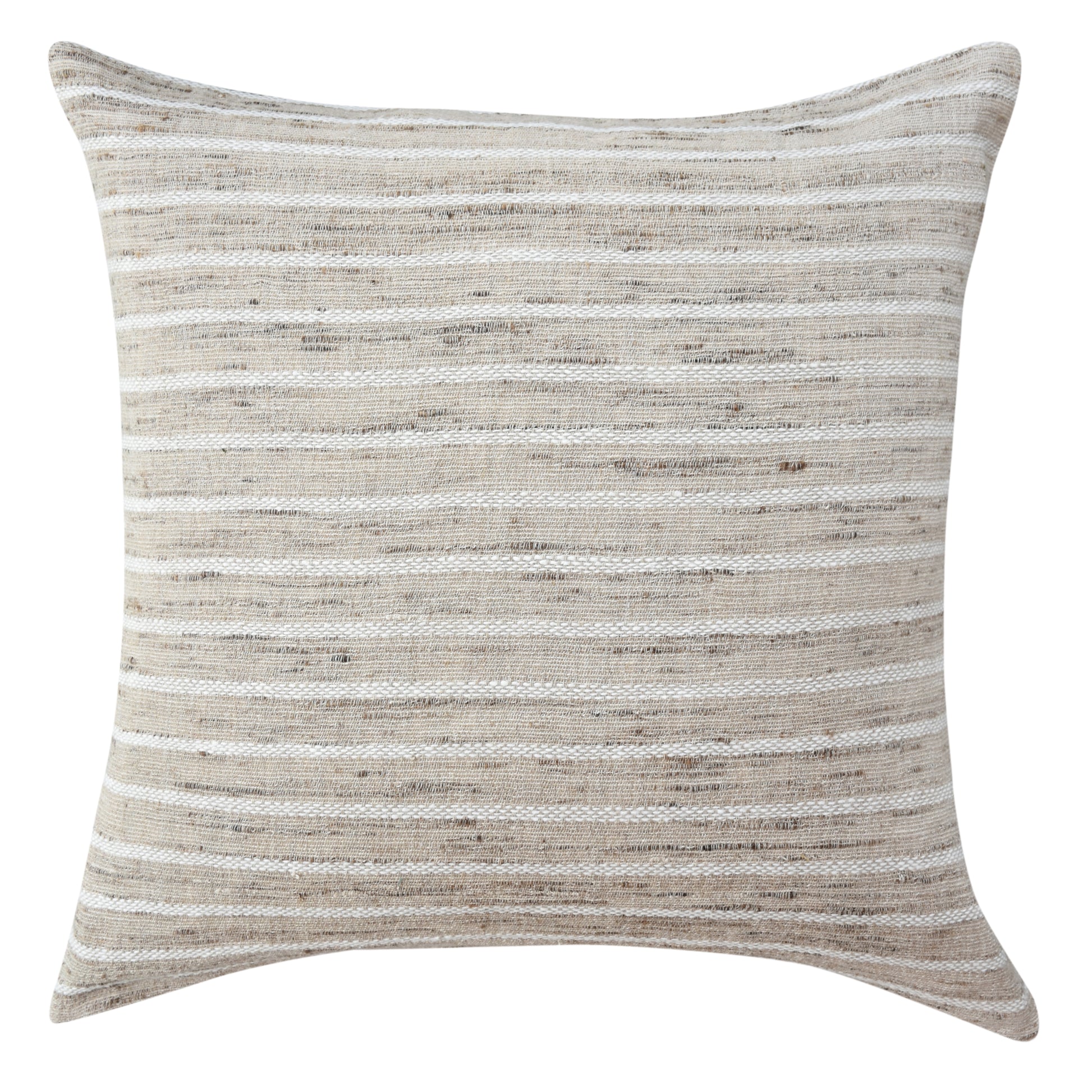 Hutt Cushion 55x55cm - Taupe & Black