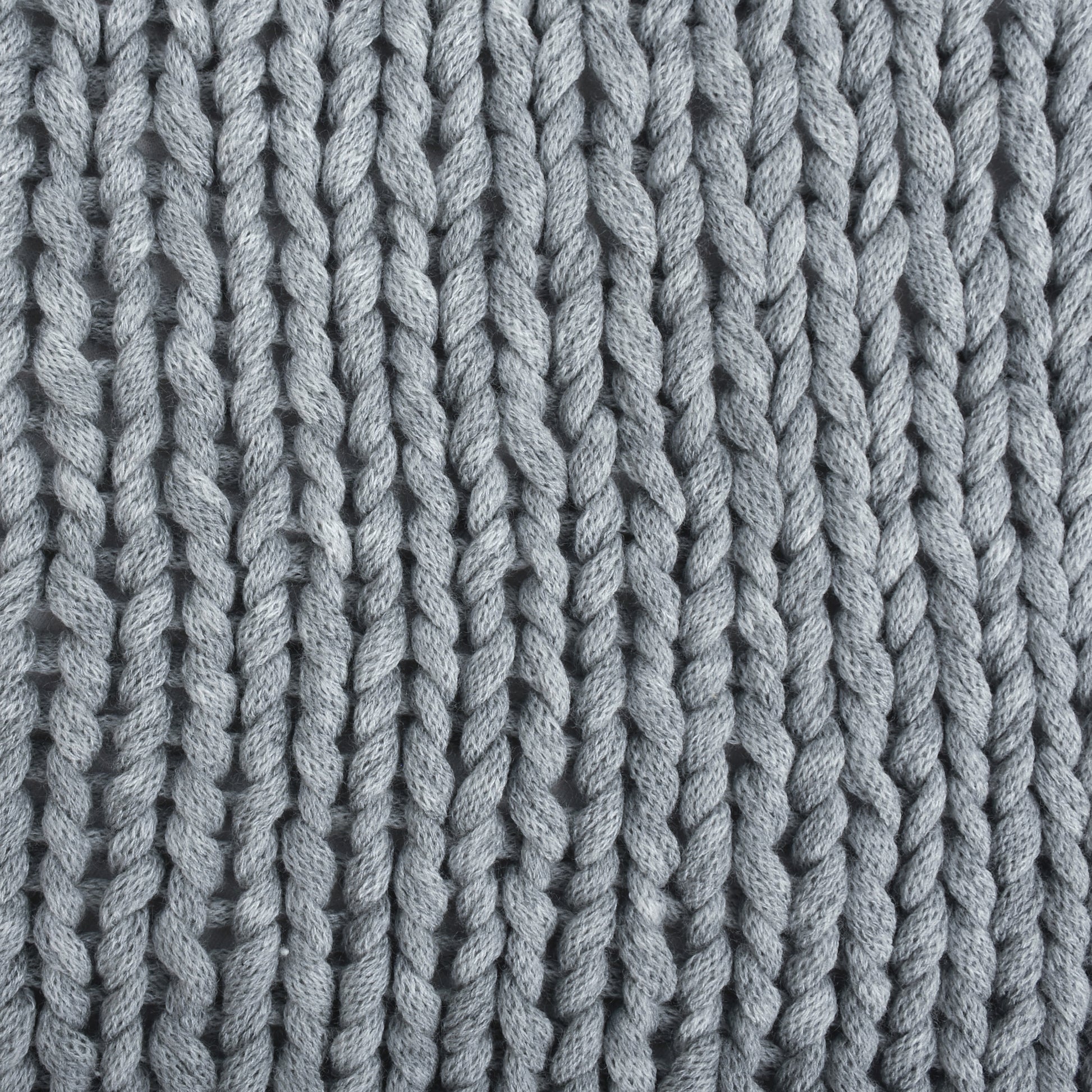 Boho Throw - Soft Grey